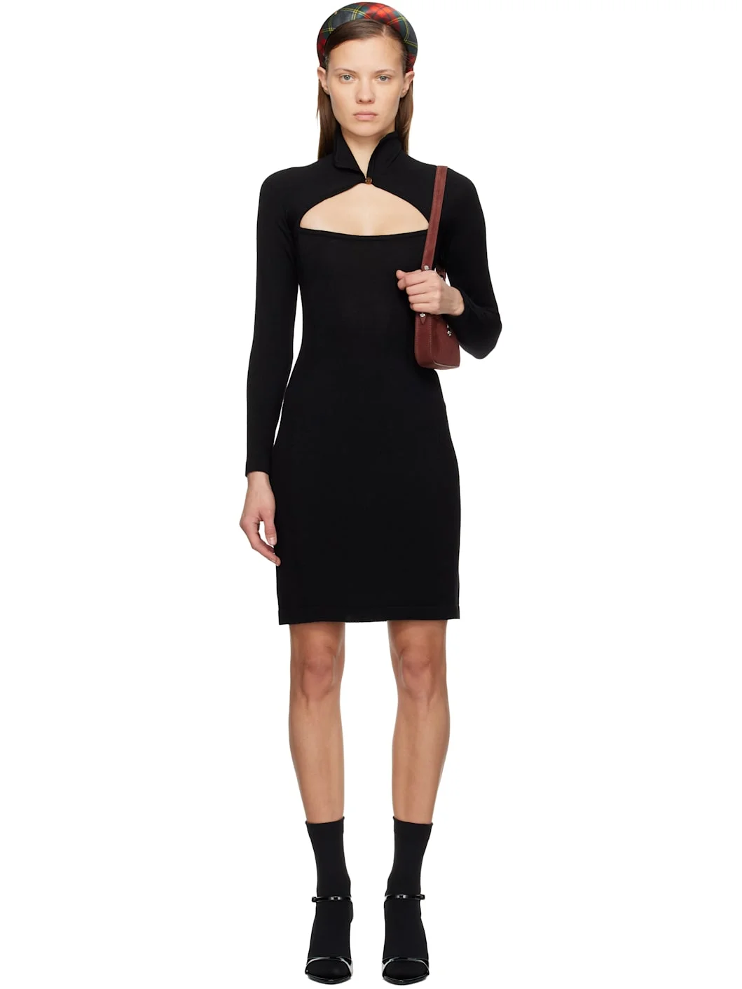 Black Pamela Minidress - 1