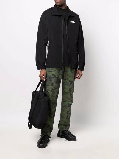 The North Face logo-print funnel neck jacket outlook