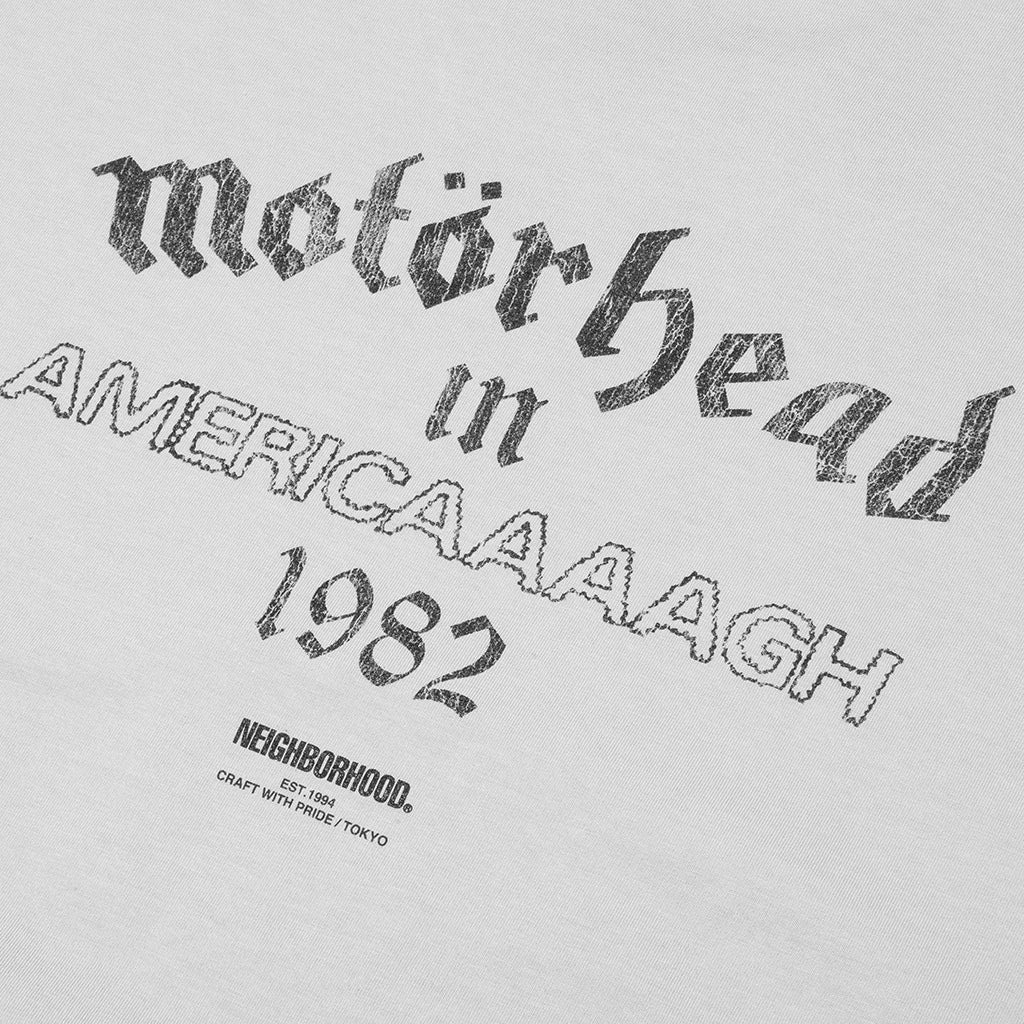 NEIGHBORHOOD X MOTOR HEAD 2 S/S C-TEE - GREY - 4
