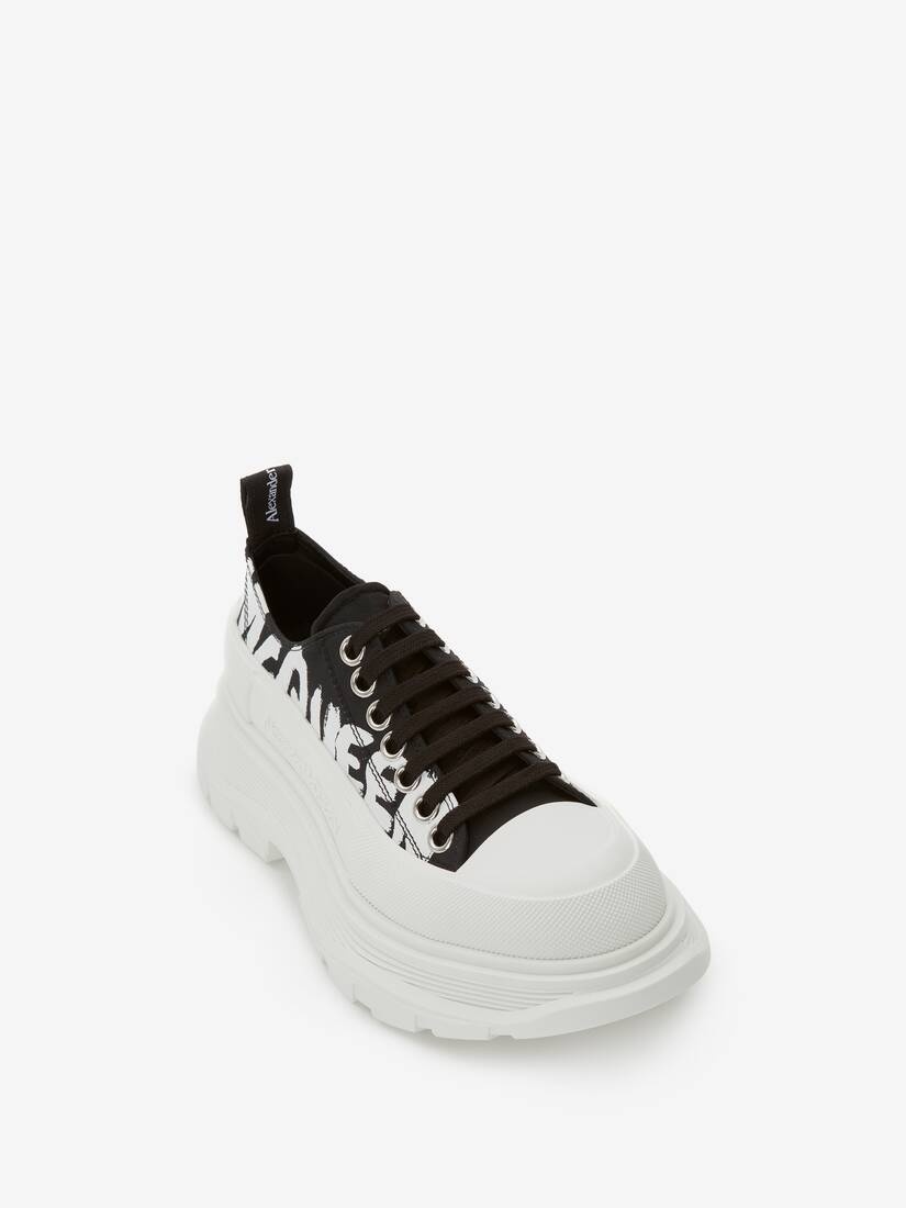 Tread Slick Lace-up in Black - 5