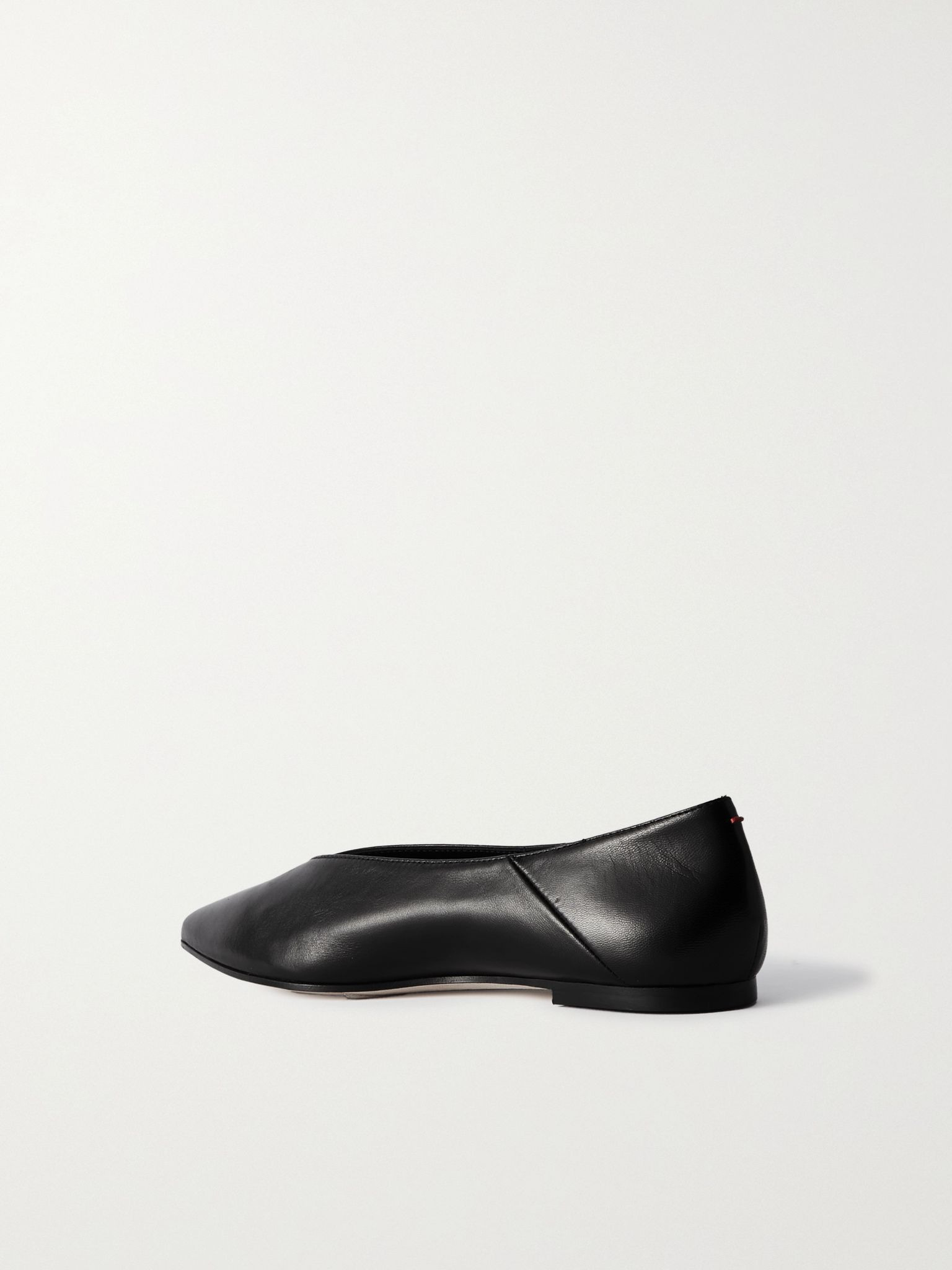 Moa leather point-toe flats Black - 3