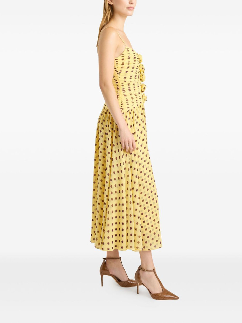 polka dot floral camille dress 3