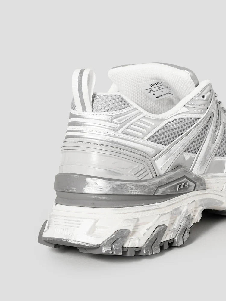Synthetic Leather Trainer Shoes - 6