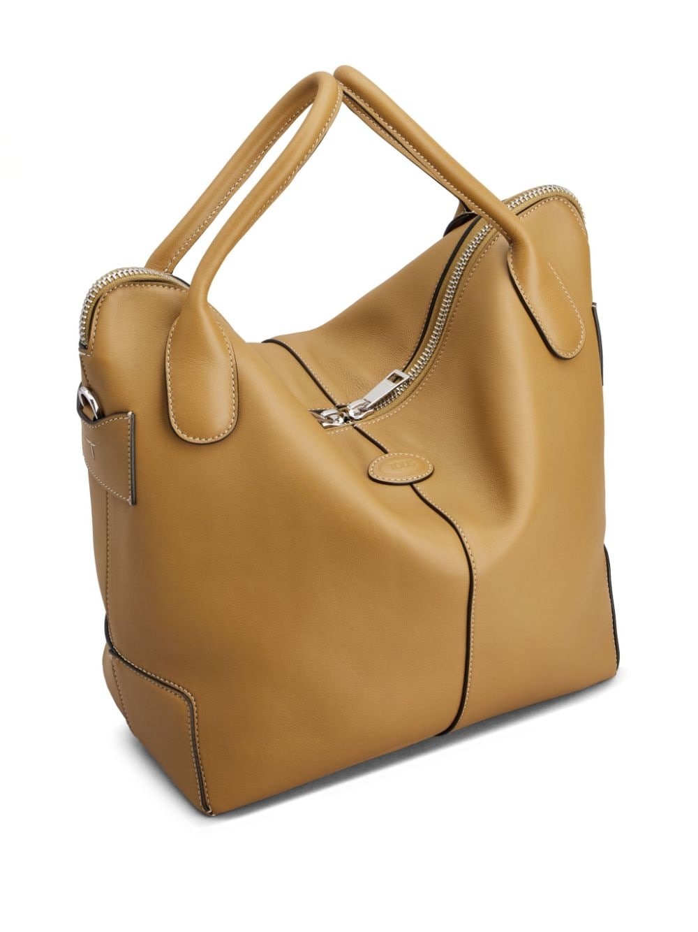 zip-fastening tote bag - 4