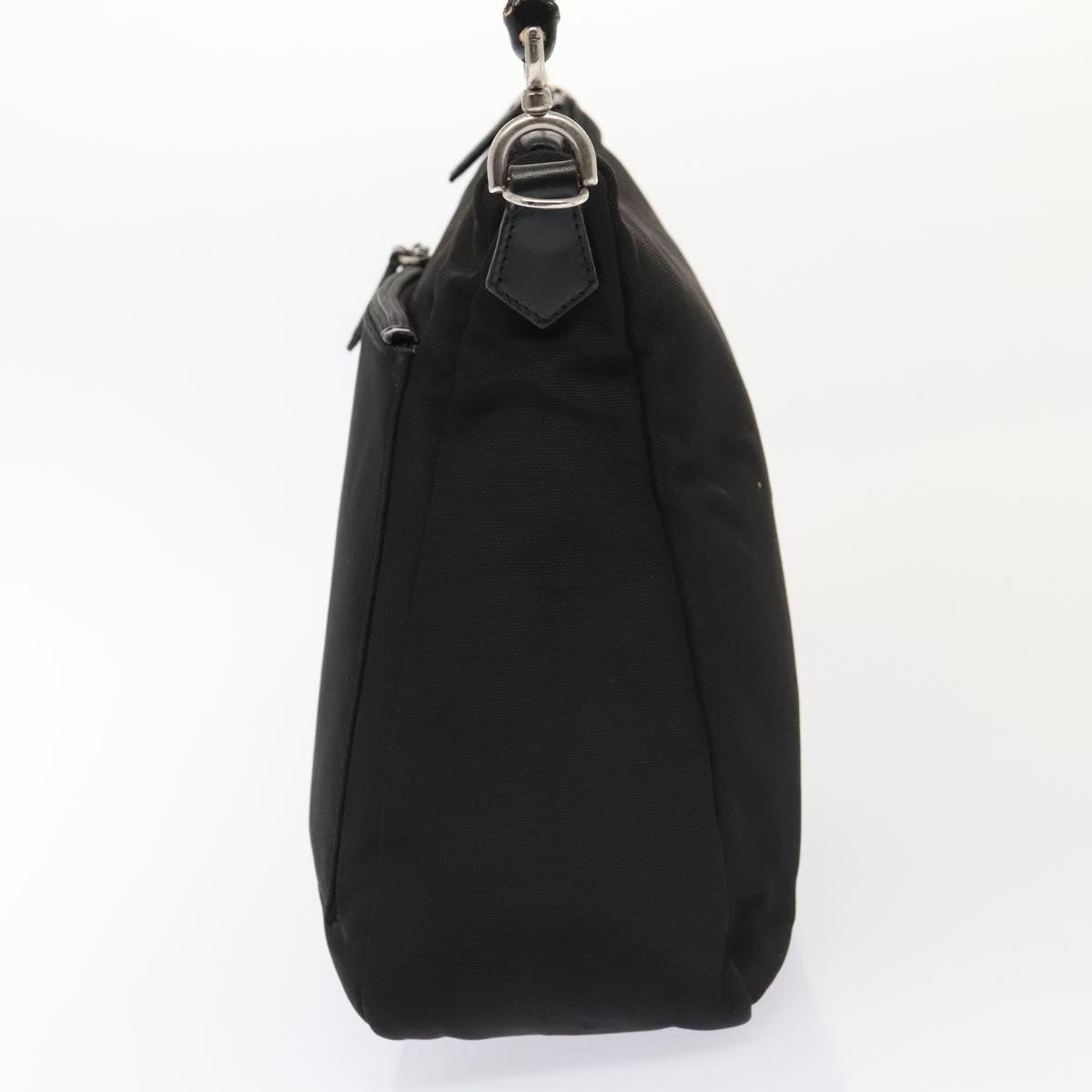 GUCCI Hand Bag Nylon Black Silver 000 000 - 3