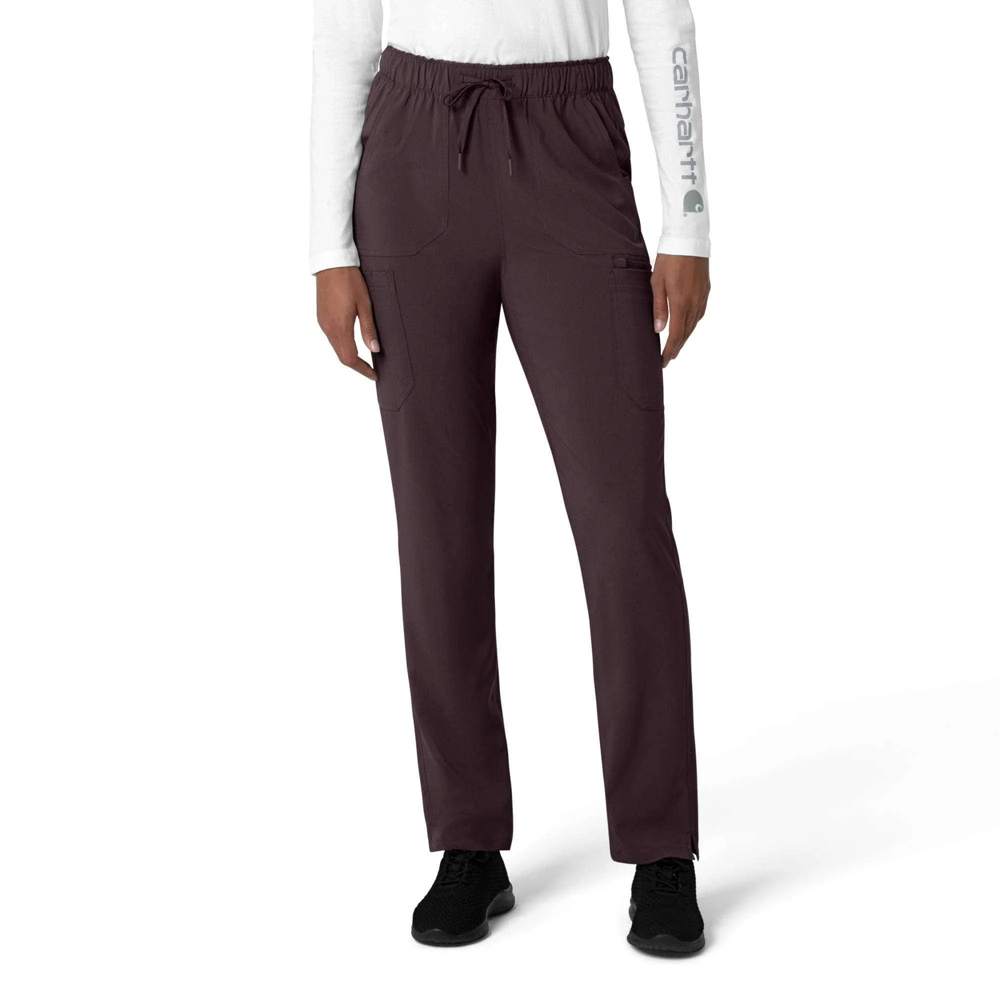 Women's Force Cross-Flex Straight Leg Cargo Scrub Pant - 1