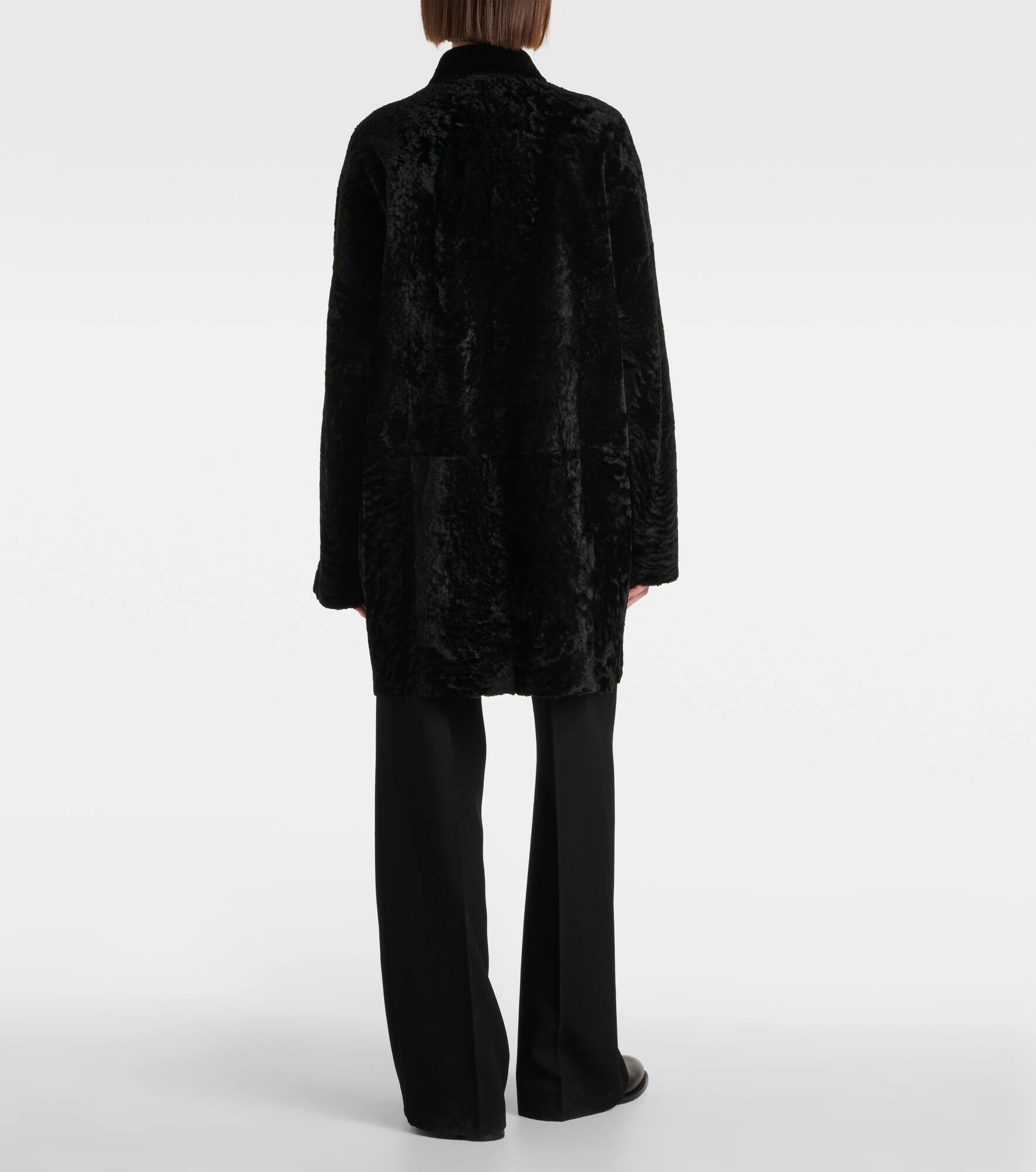 Sheeran shearling coat - 3