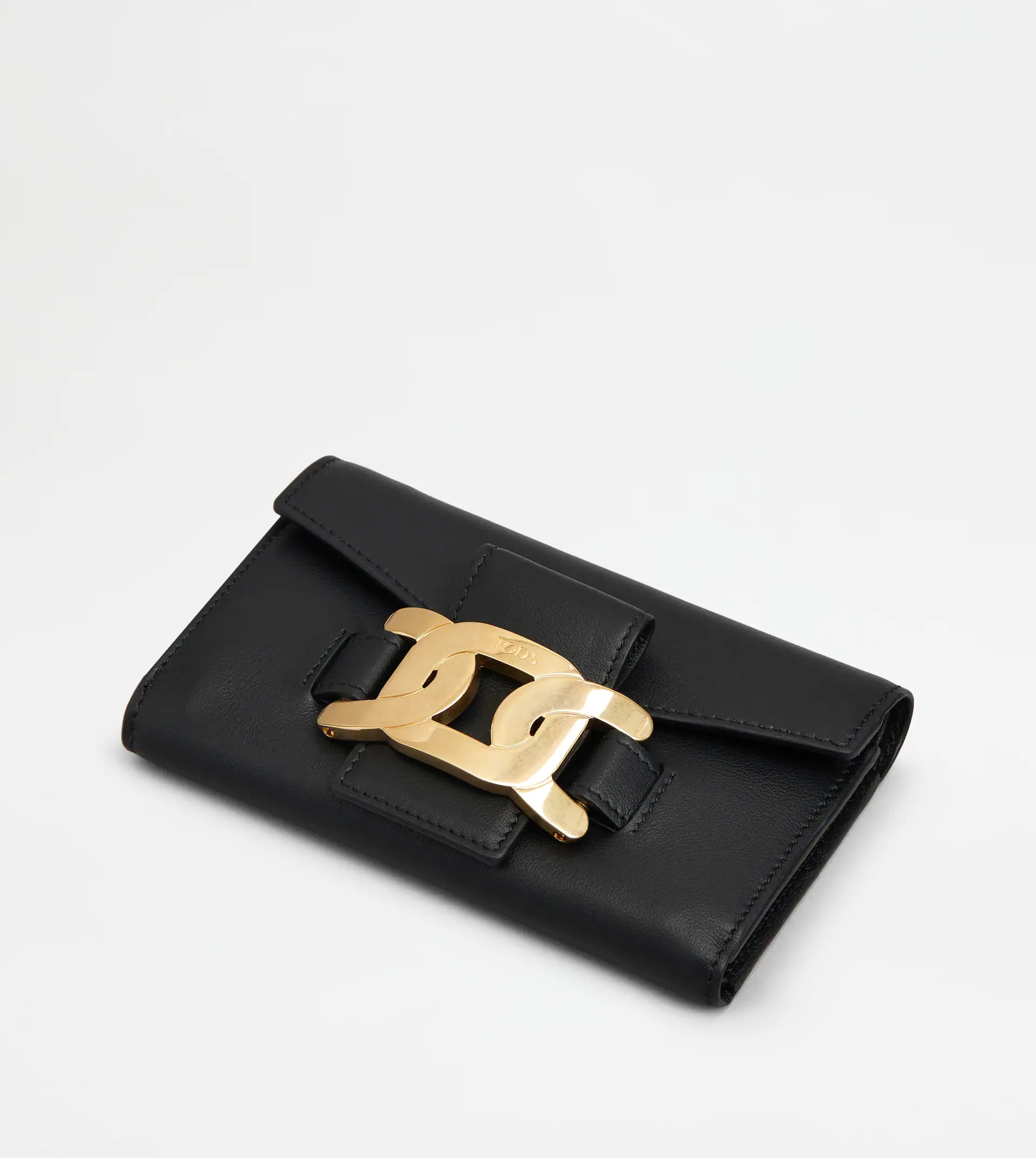 KATE WALLET IN LEATHER MEDIUM - BLACK - 4