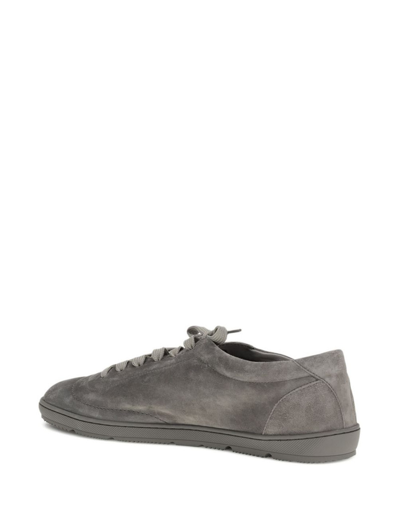 Brunello Cucinelli laced leather sneakers outlook