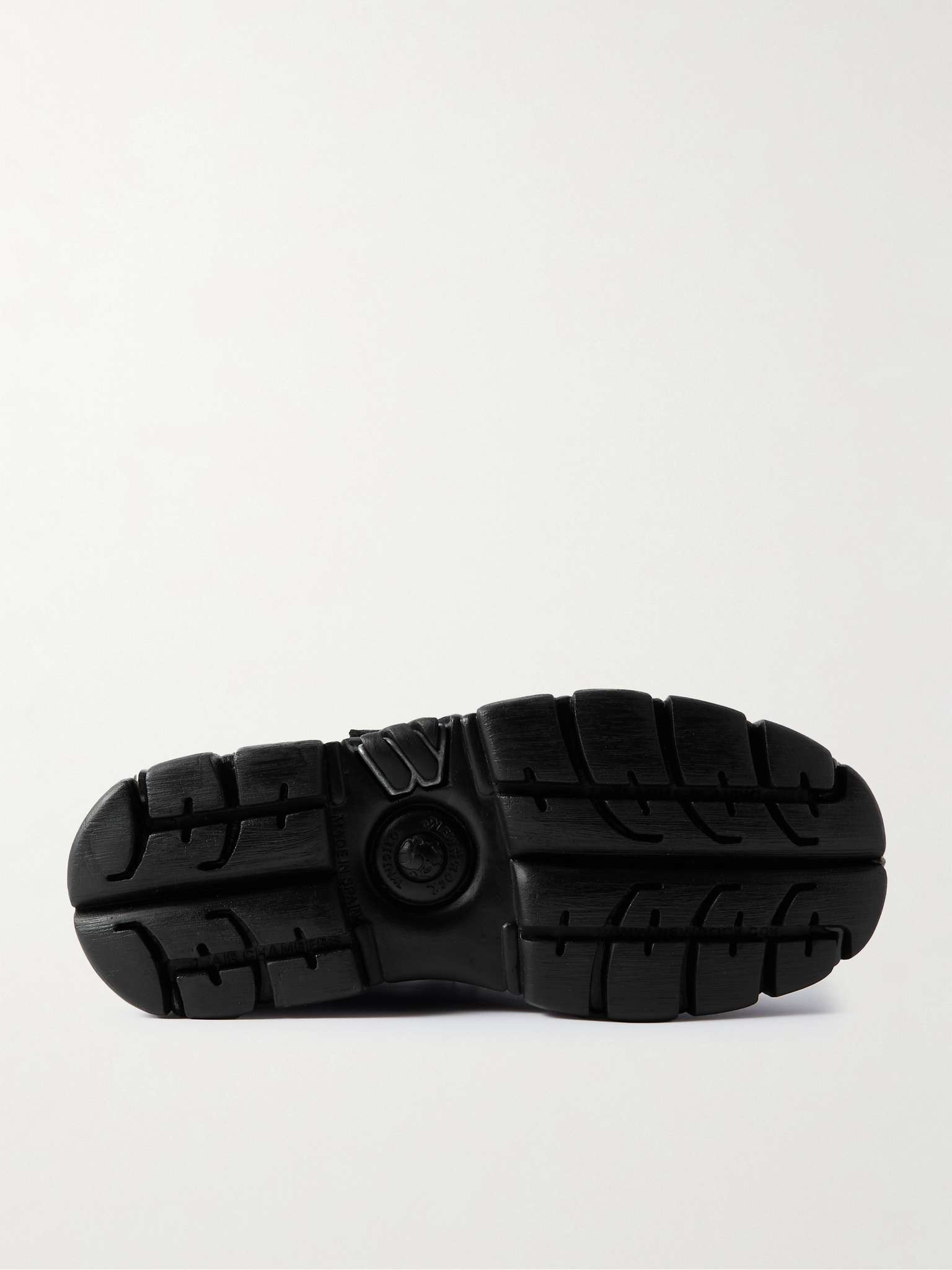 + New Rock Gamer Embellished Leather Platform Boots - 3