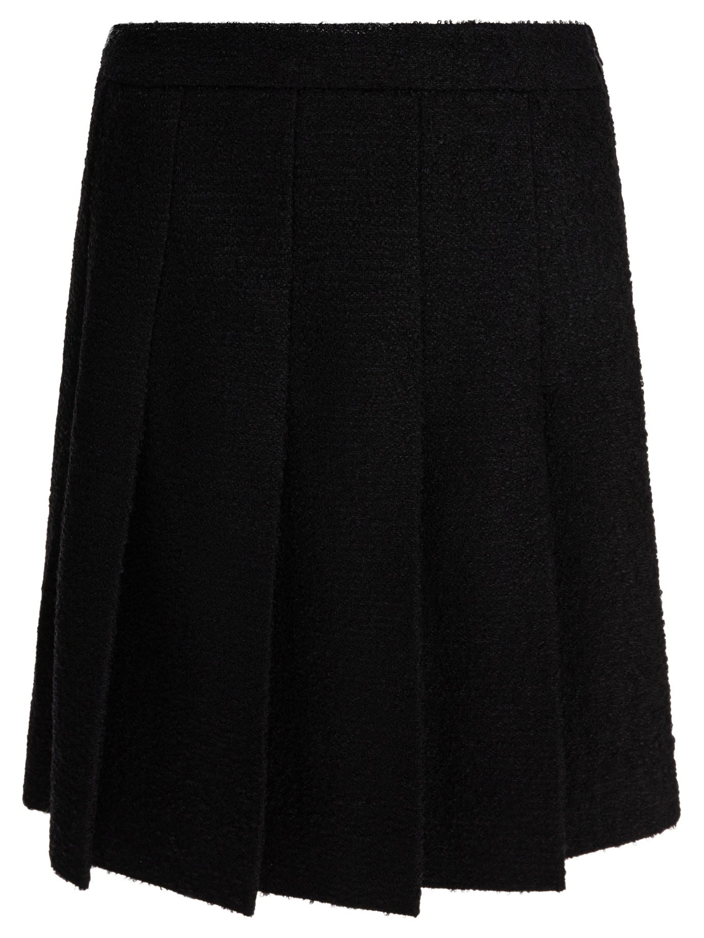 CELINE｜SKIRTS (PLEATED SKIRT IN BOUCLE KNIT (RJ02V333J CELINE Celine Skirts | worldclassfashion | REVERSIBLE
