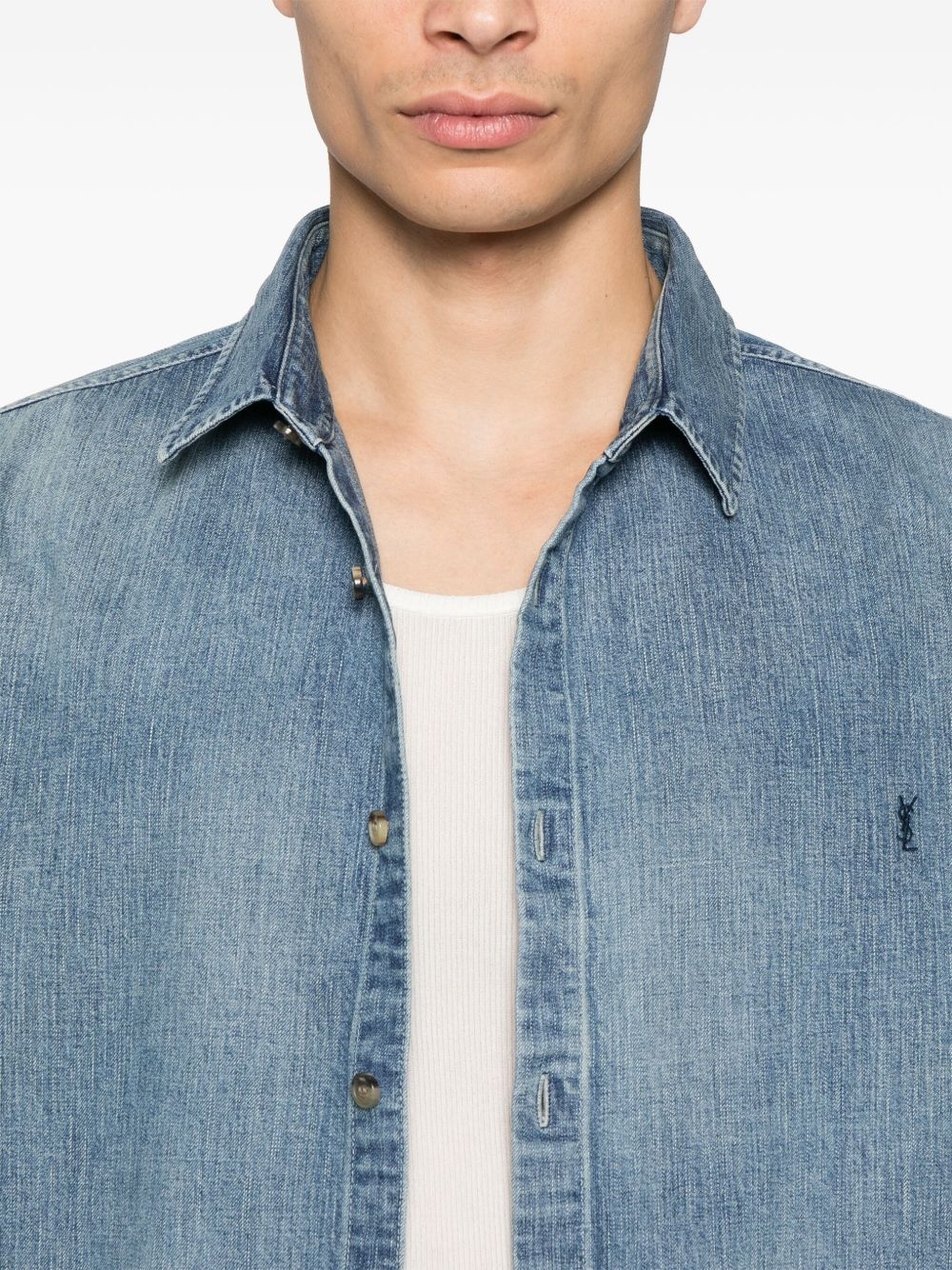 Cassandre denim shirt - 5
