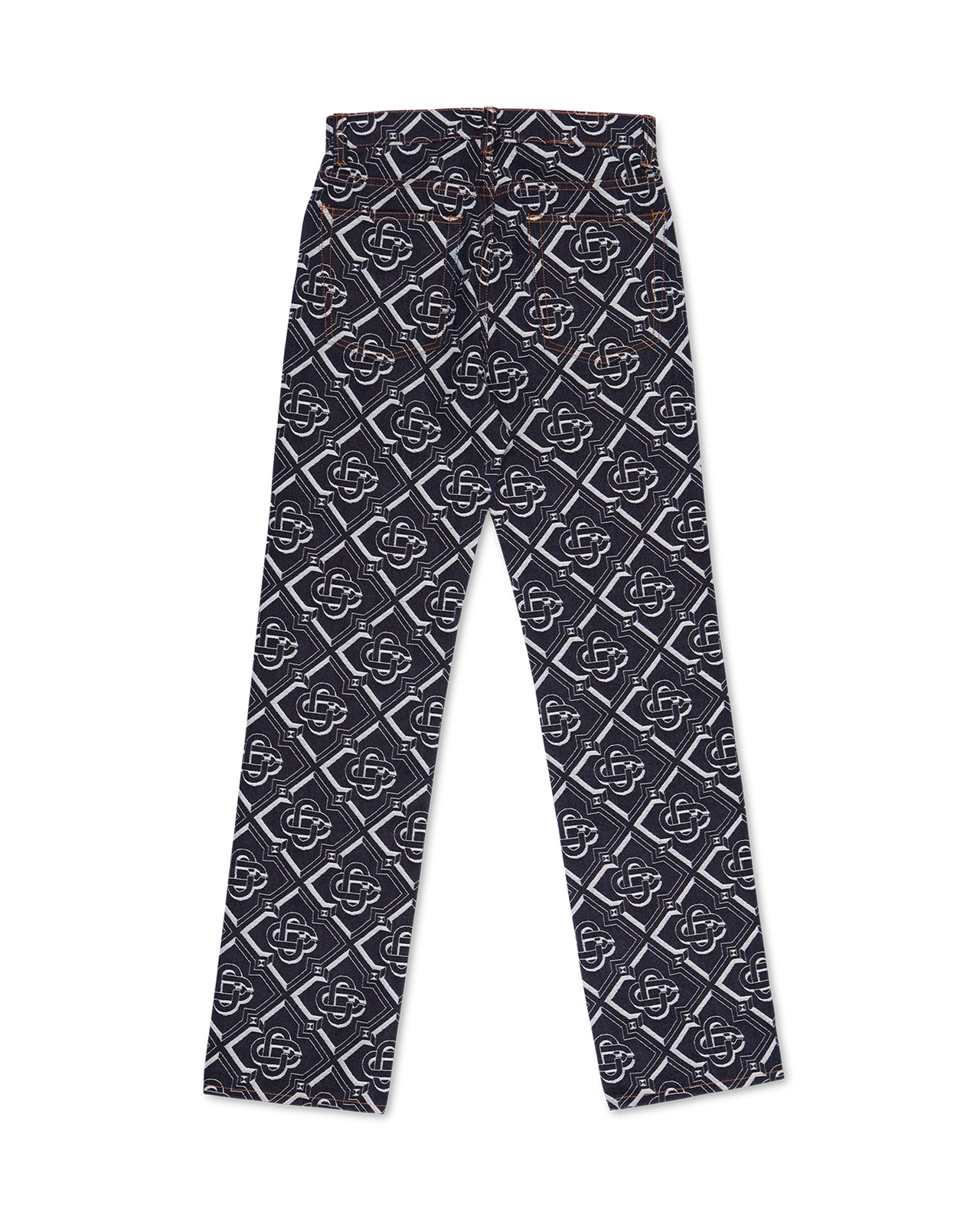 Denim Monogram Classic Straight Leg Jean - 2