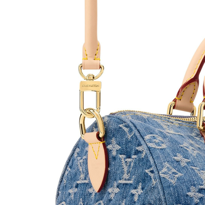 Louis Vuitton (WMNS) LOUIS VUITTON Speedy Soft 30 'Blue' M14430 outlook