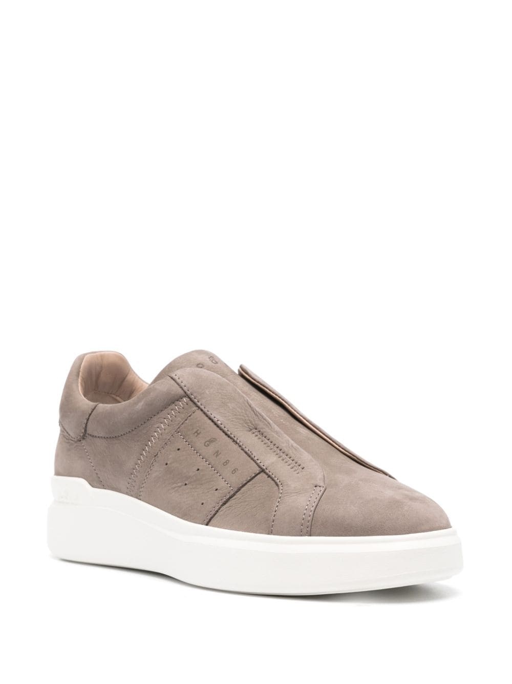 logo-print sneakers - 2
