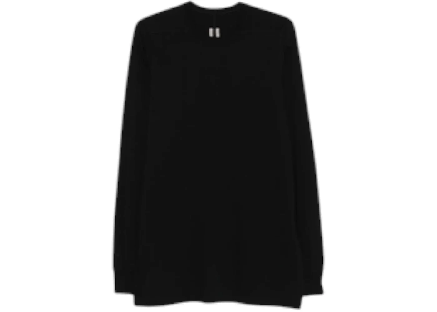 Rick Owens Level Ls T-shirt Black - 1