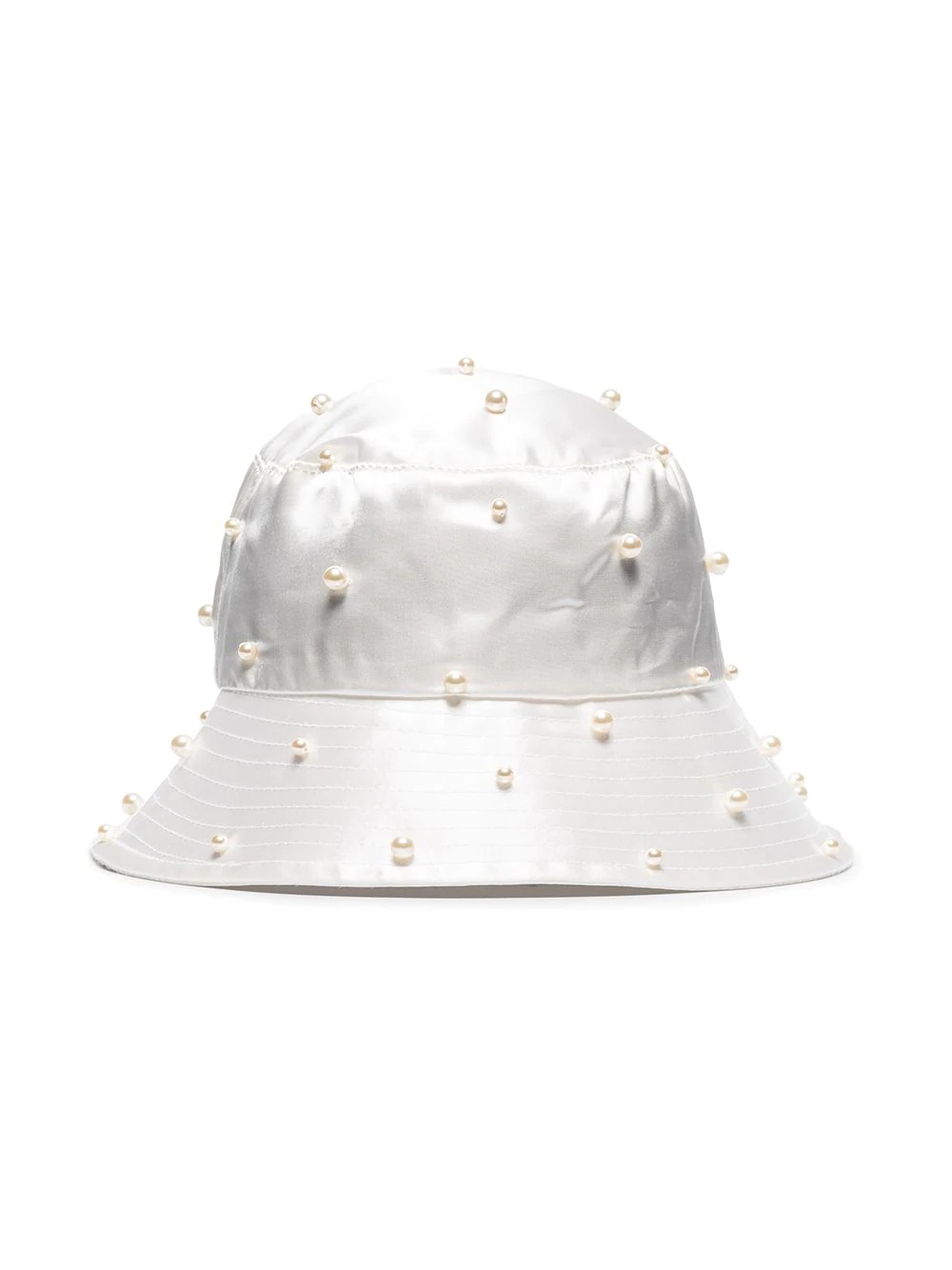 Mallorie pearl-embellished bucket hat - 3