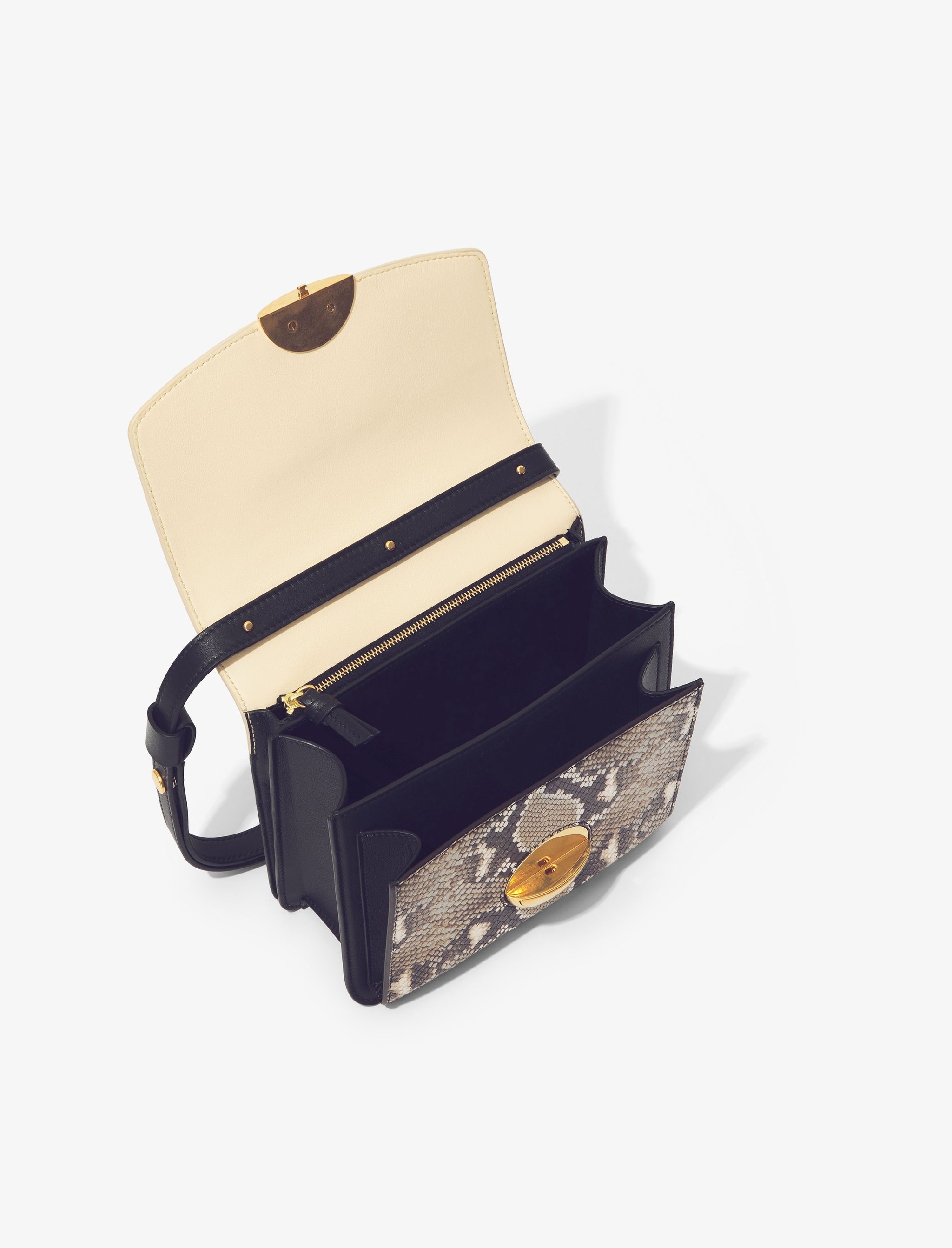 Printed Snake Dia Day Bag - 5