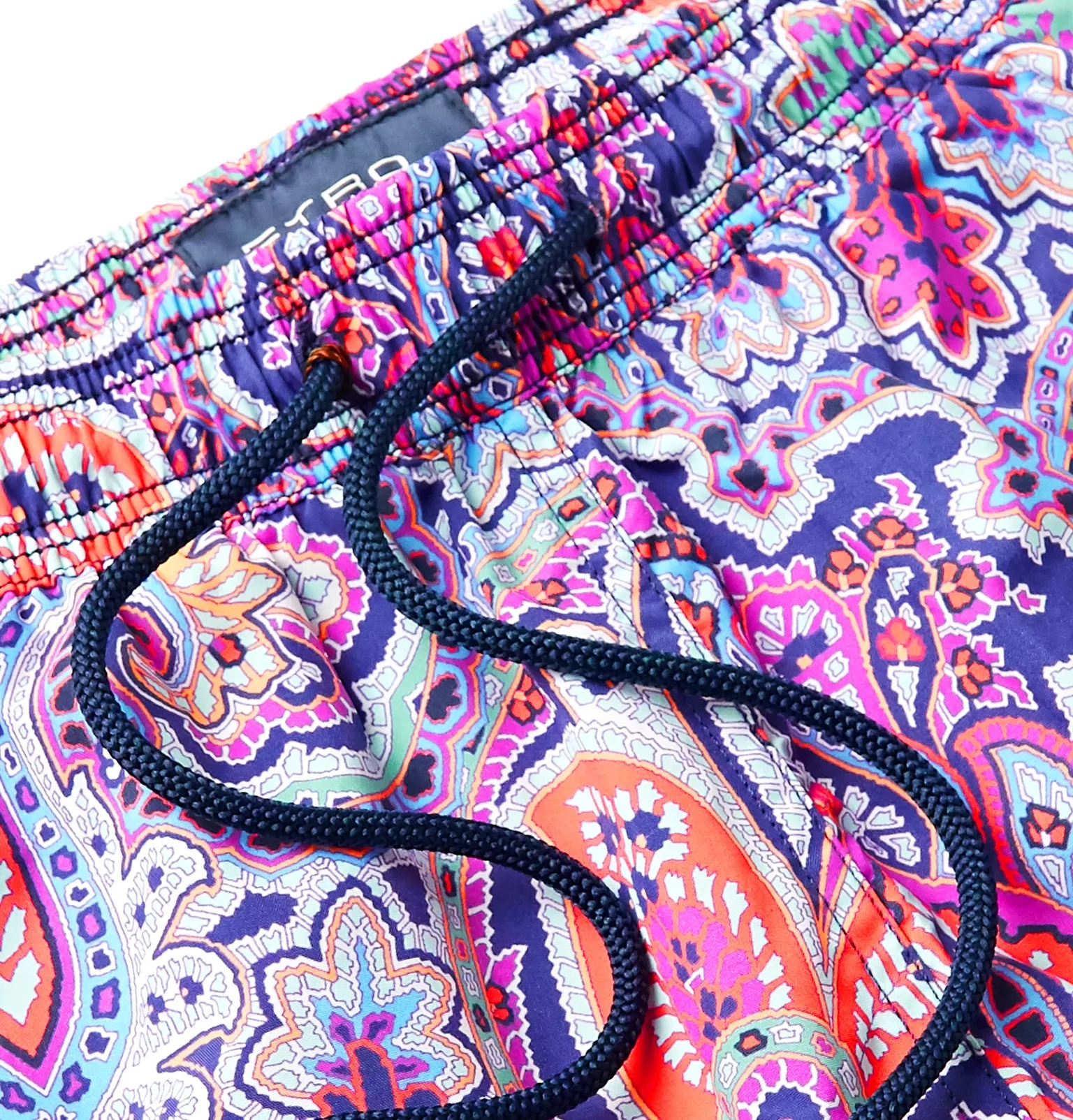 Paisley-Print Mid-Length Swim Shorts - 3