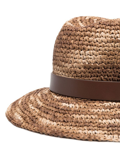 Valentino VLogo woven hat outlook