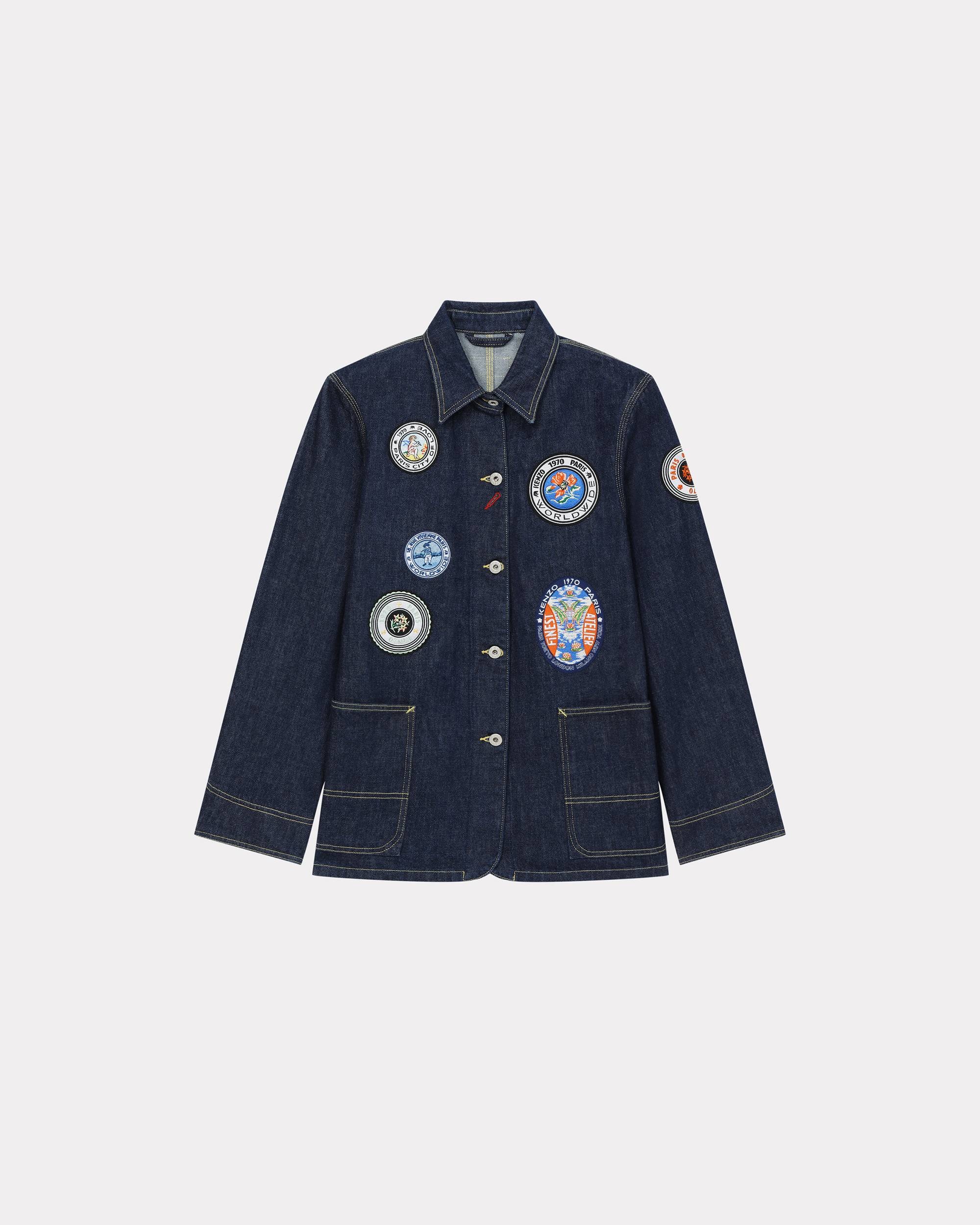 'KENZO Travel' denim workwear jacket - 1