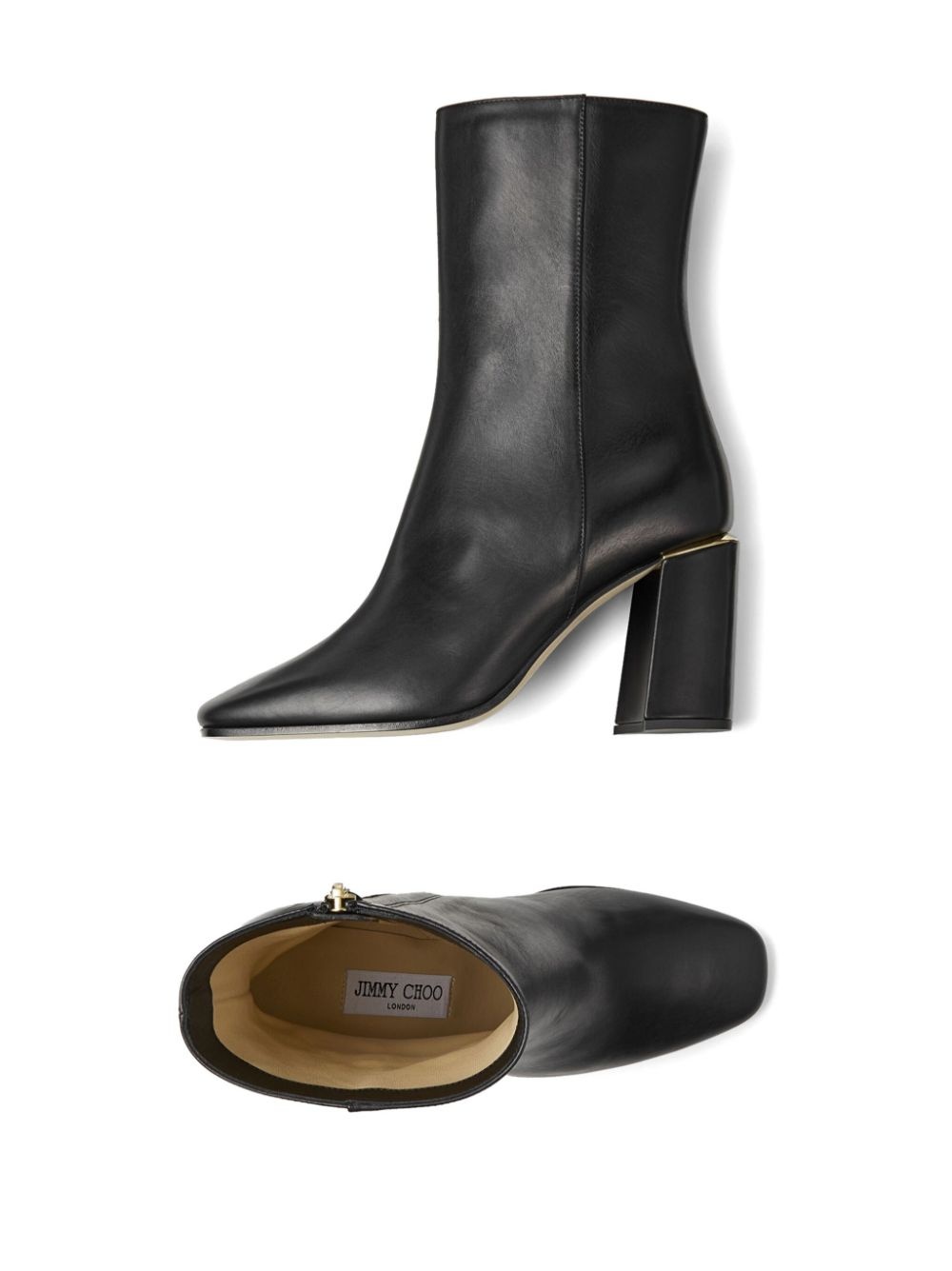 Loren 85mm almond-toe ankle boots - 4