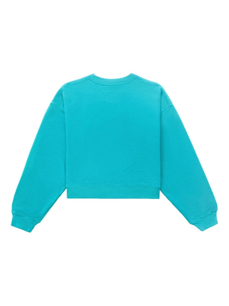 Sporty & Rich NY Country Club cropped sweatshirt outlook