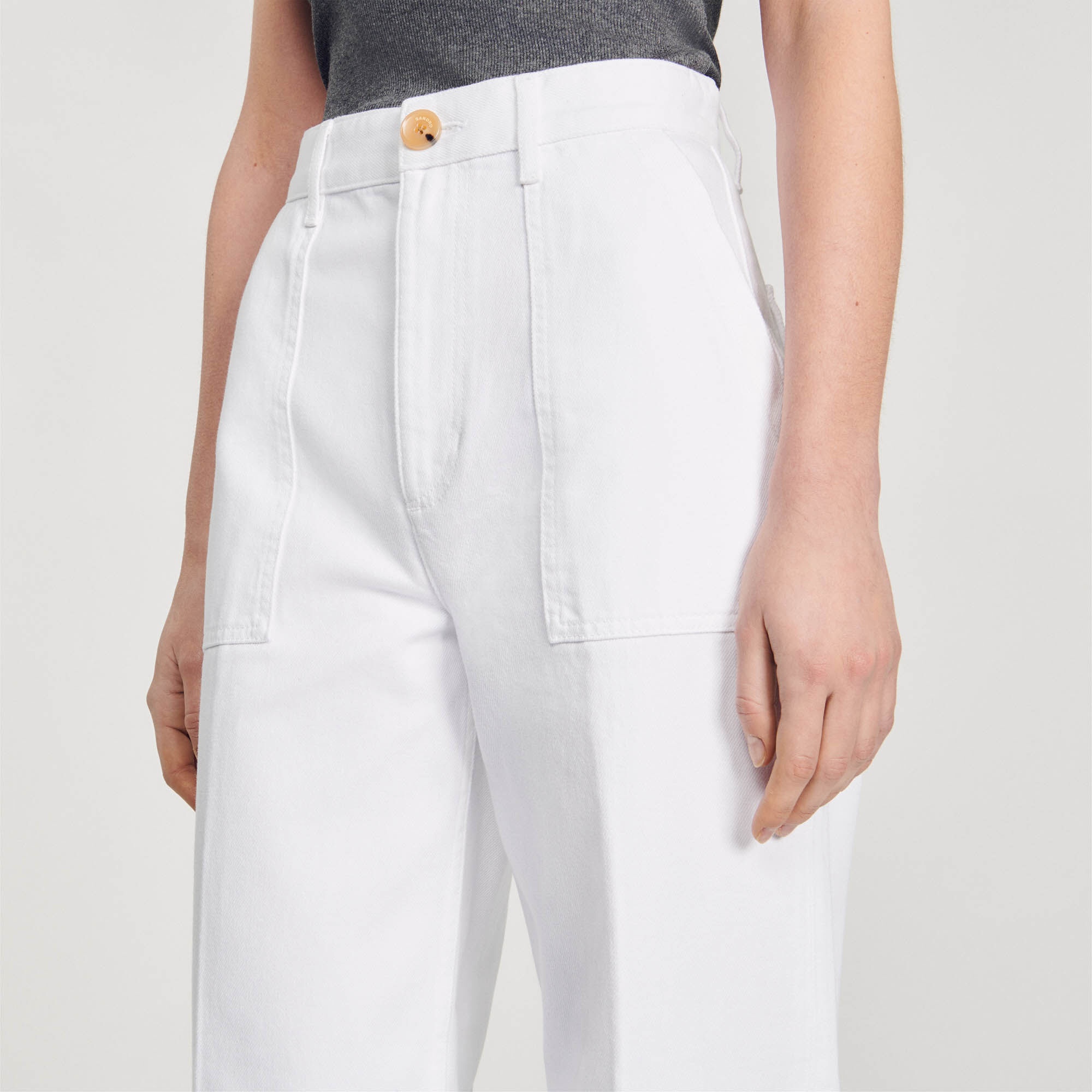 DENIM TROUSERS - 4