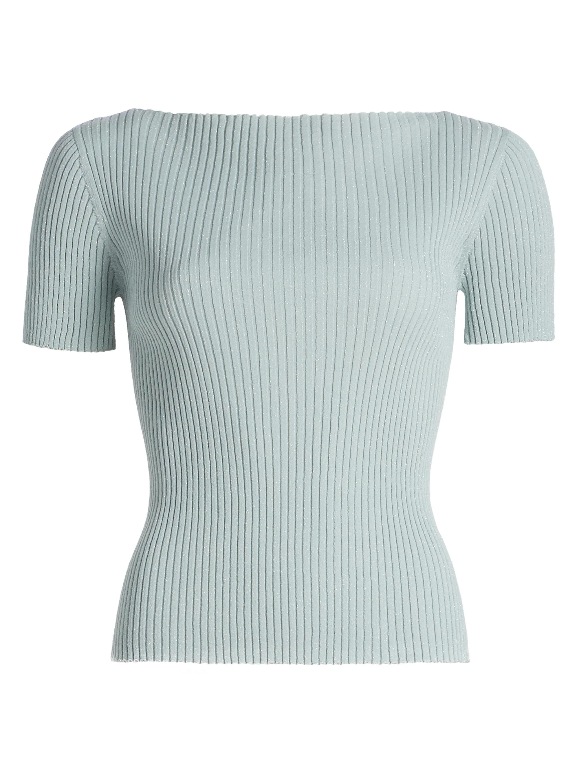 Women's Blake Rib-Knit T-Shirt - Mirage - 1