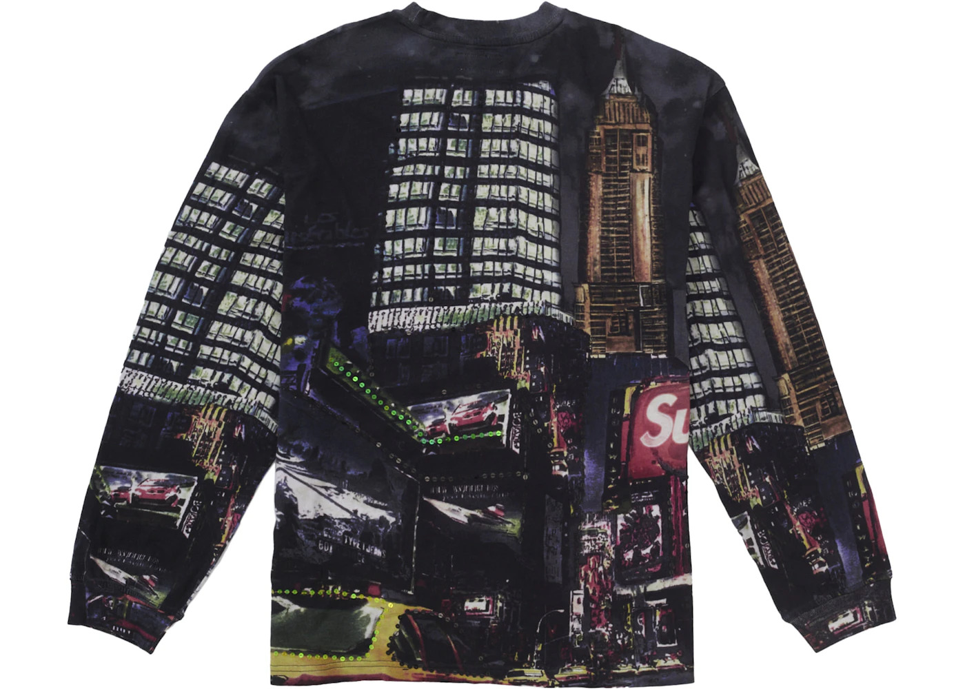 Supreme Skyline Sequin L/S Top Night - 2