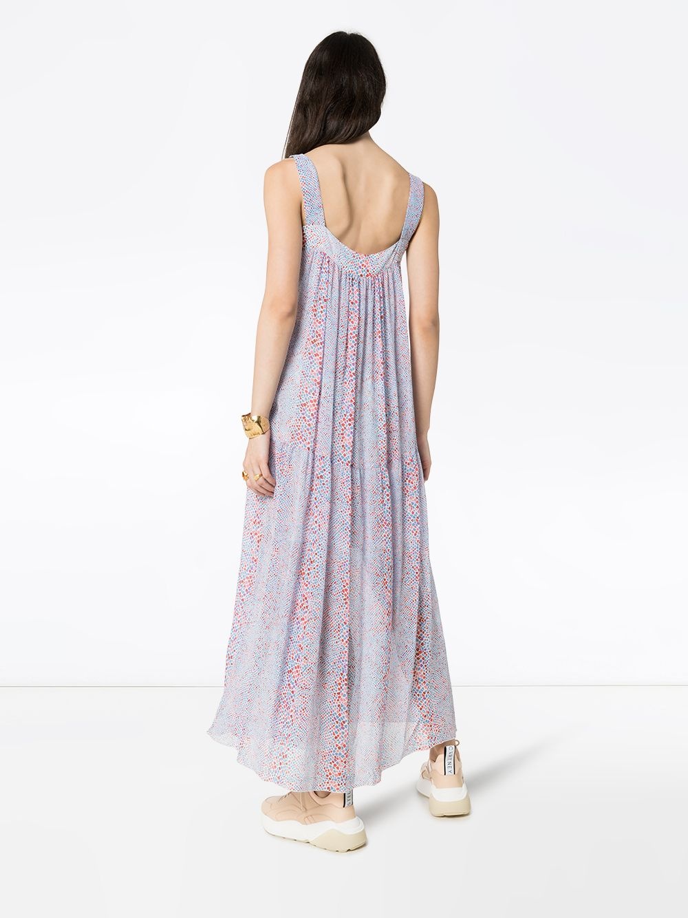 printed maxi dress - 4