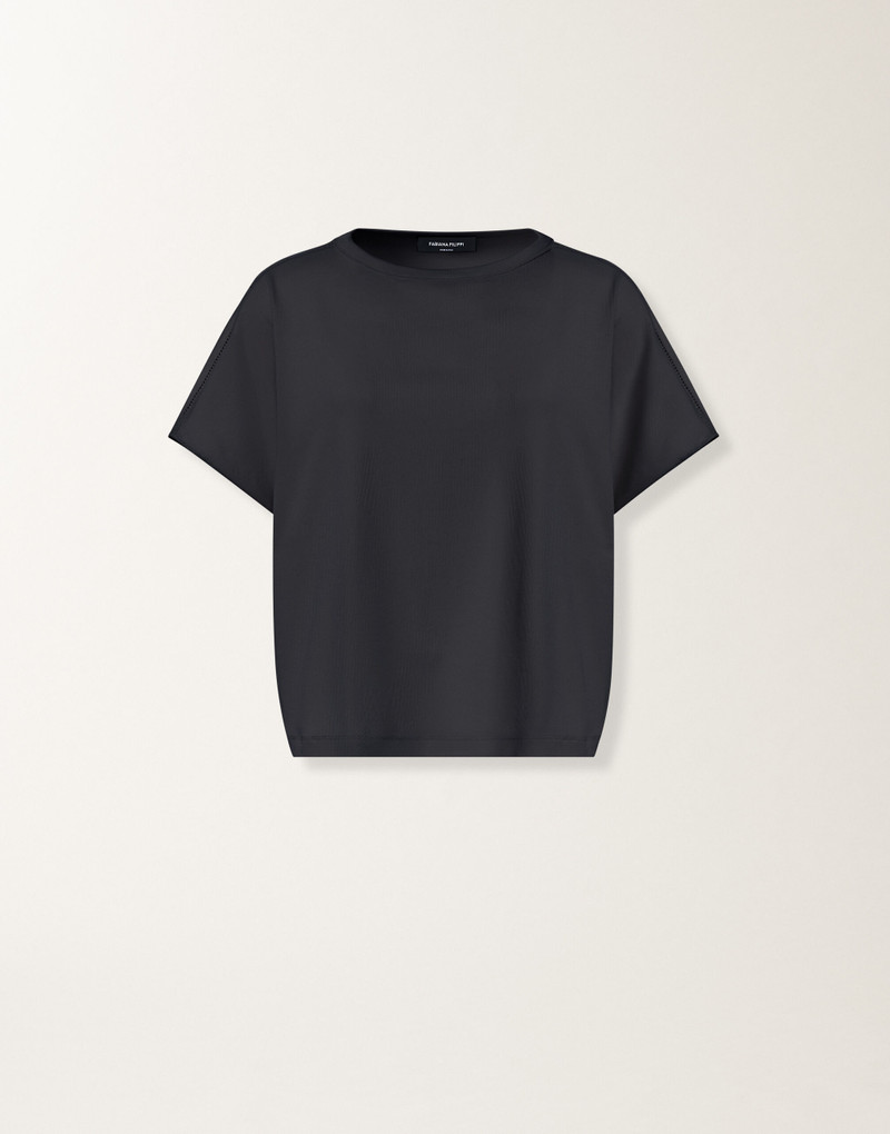 Night blue jersey T-shirt 1