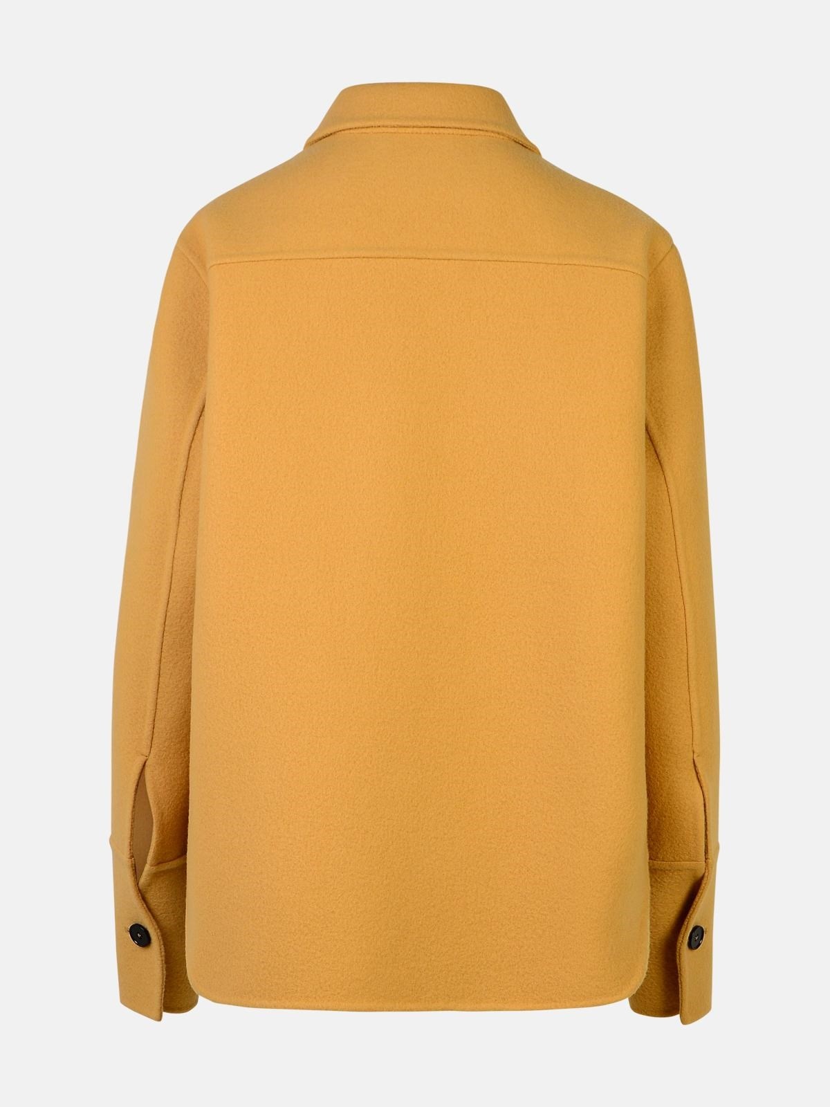BEIGE VIRGIN WOOL JACKET - 3