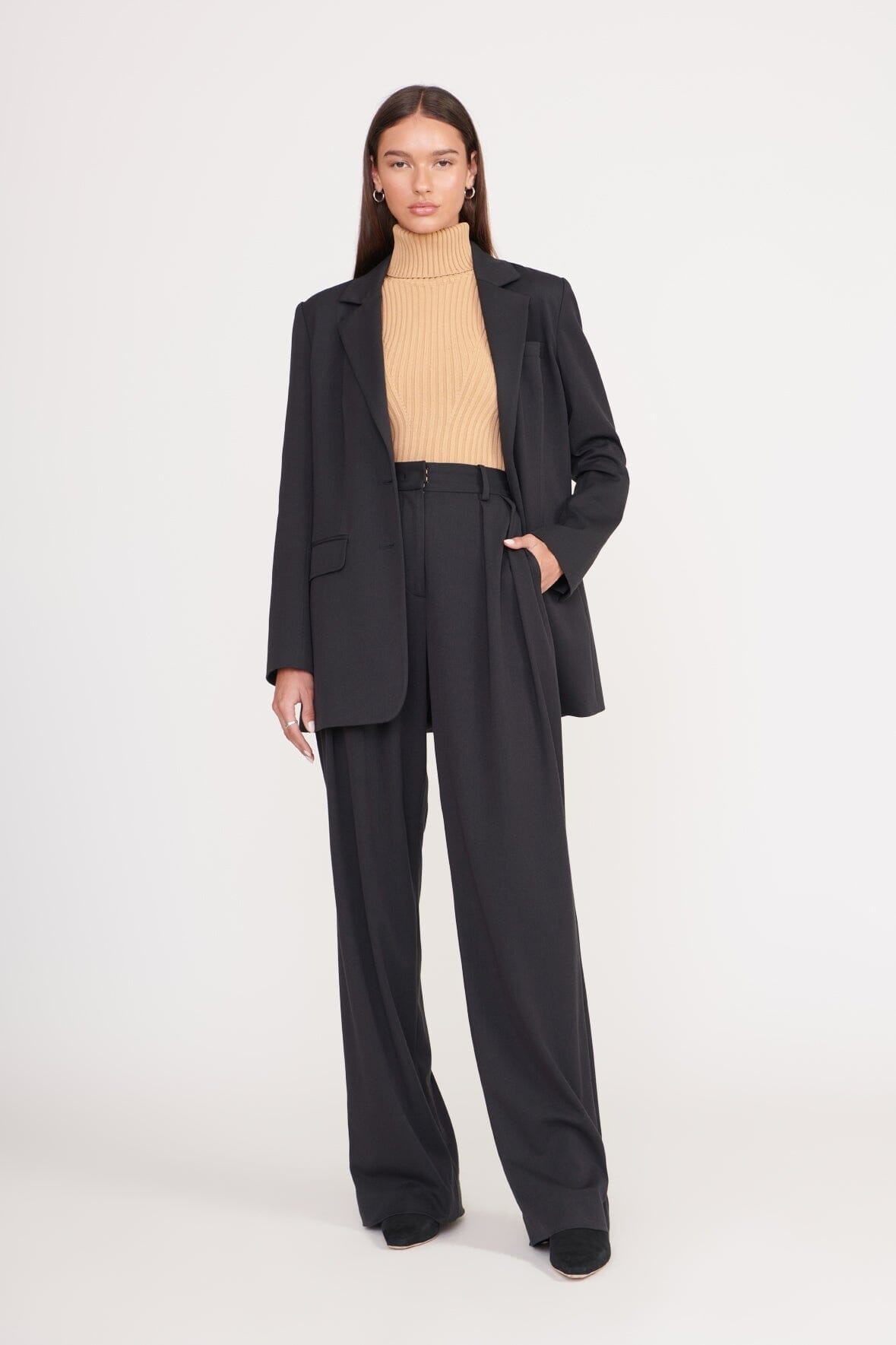 STAUD CITY BLAZER BLACK - 5