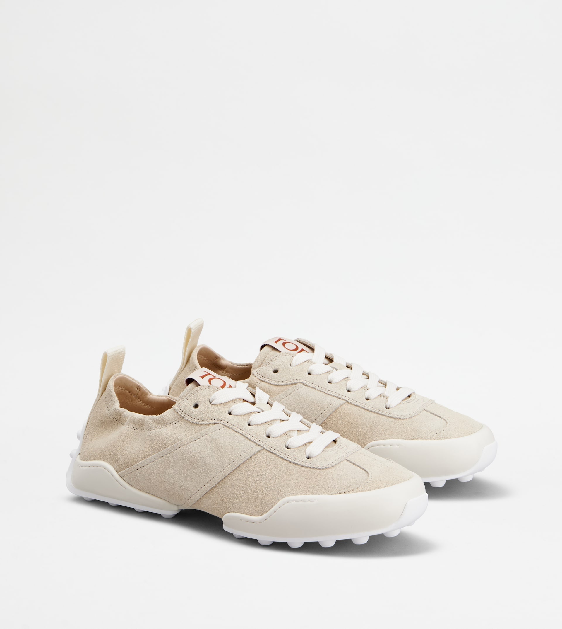 SNEAKERS IN SUEDE - BEIGE - 3