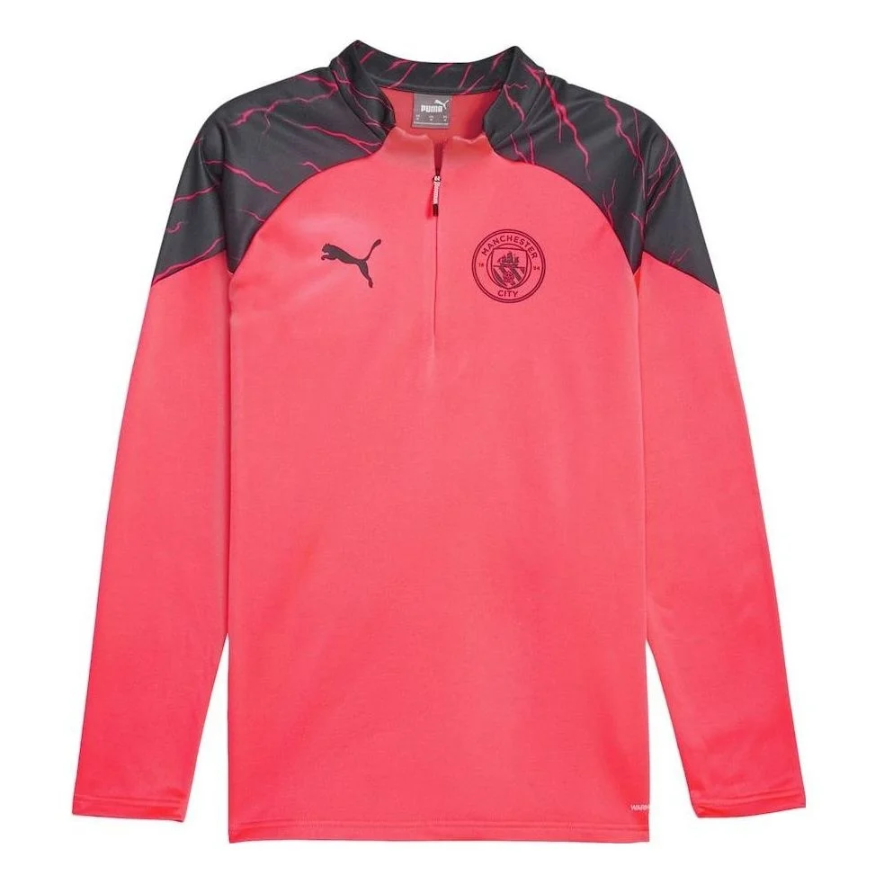 PUMA Logo Manchester City Training Fleece 'Pink' 772861-17 - 1