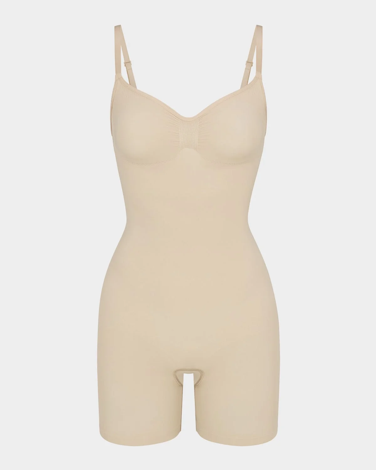 Seamless Sculpt Mid-Thigh Bodysuit - 1