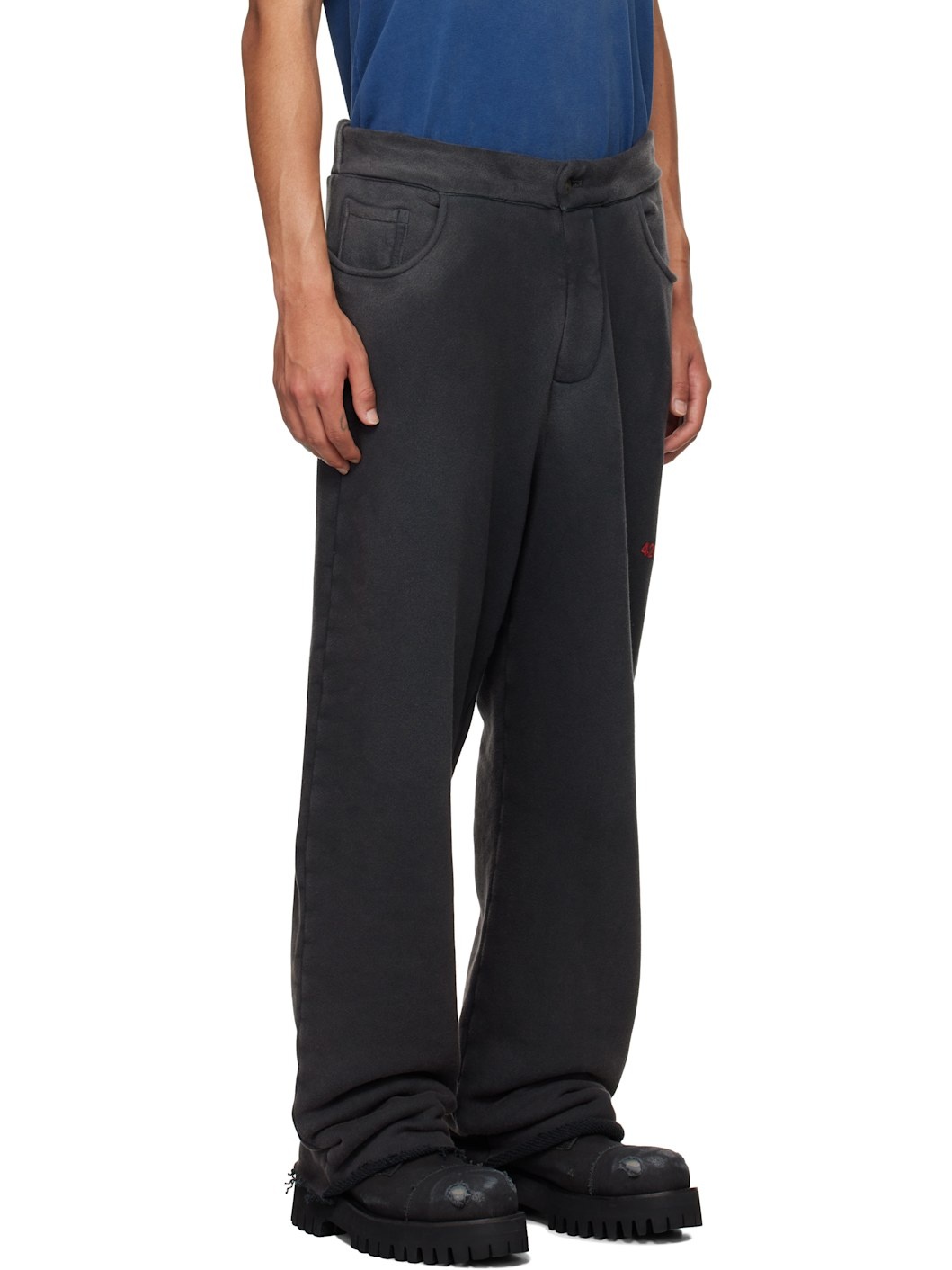 Black Big Daddy Sweatpants - 2