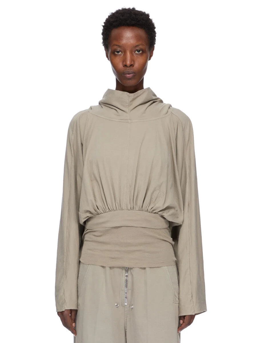 CROPPED HOODED TOP - 1