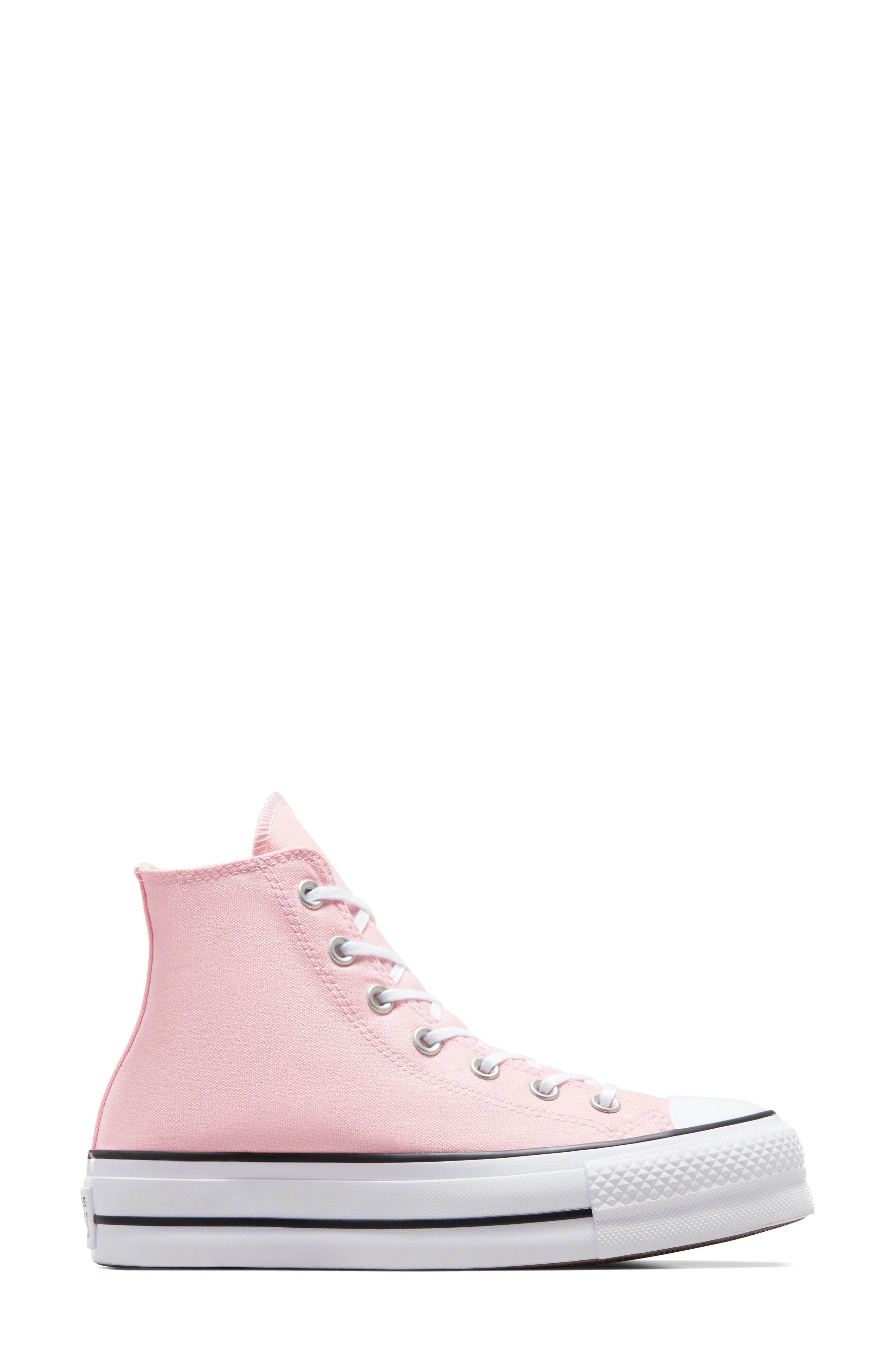 Chuck Taylor All Star Lift High Top Sneaker in Donut Glaze/White/Black - 7