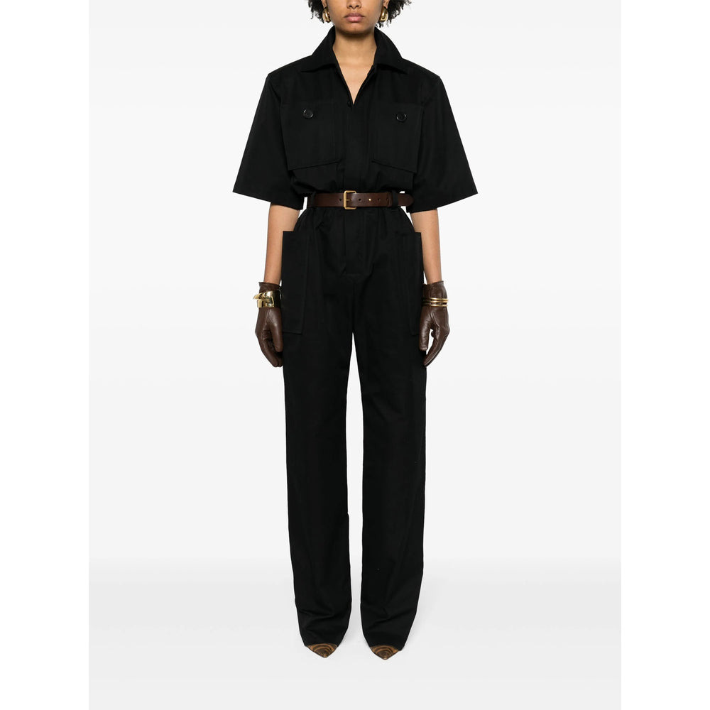 Saint Laurent Black All In One - Jumpsuits Women - 2