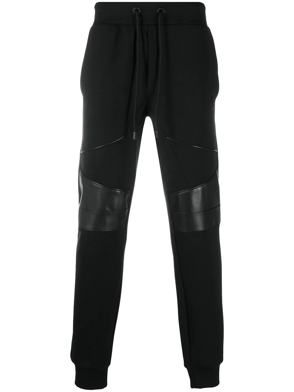 knee-patch jogging trousers - 1