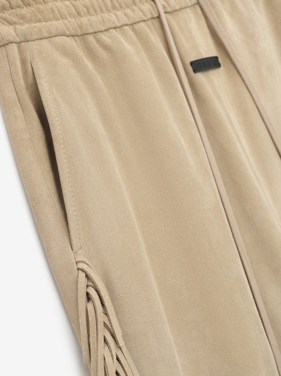 Suede Side Fringe Forum Pant - 3