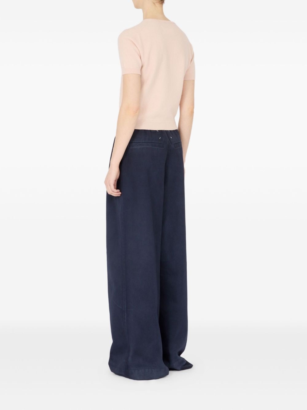 fine-knit T-shirt - 5