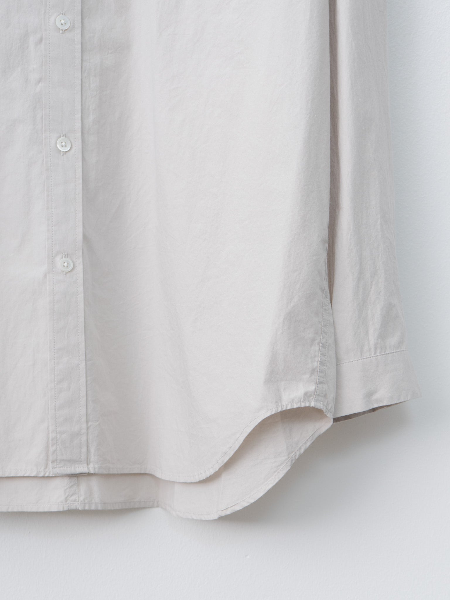 Suvin Broad Washed Shirt - Gray - 8