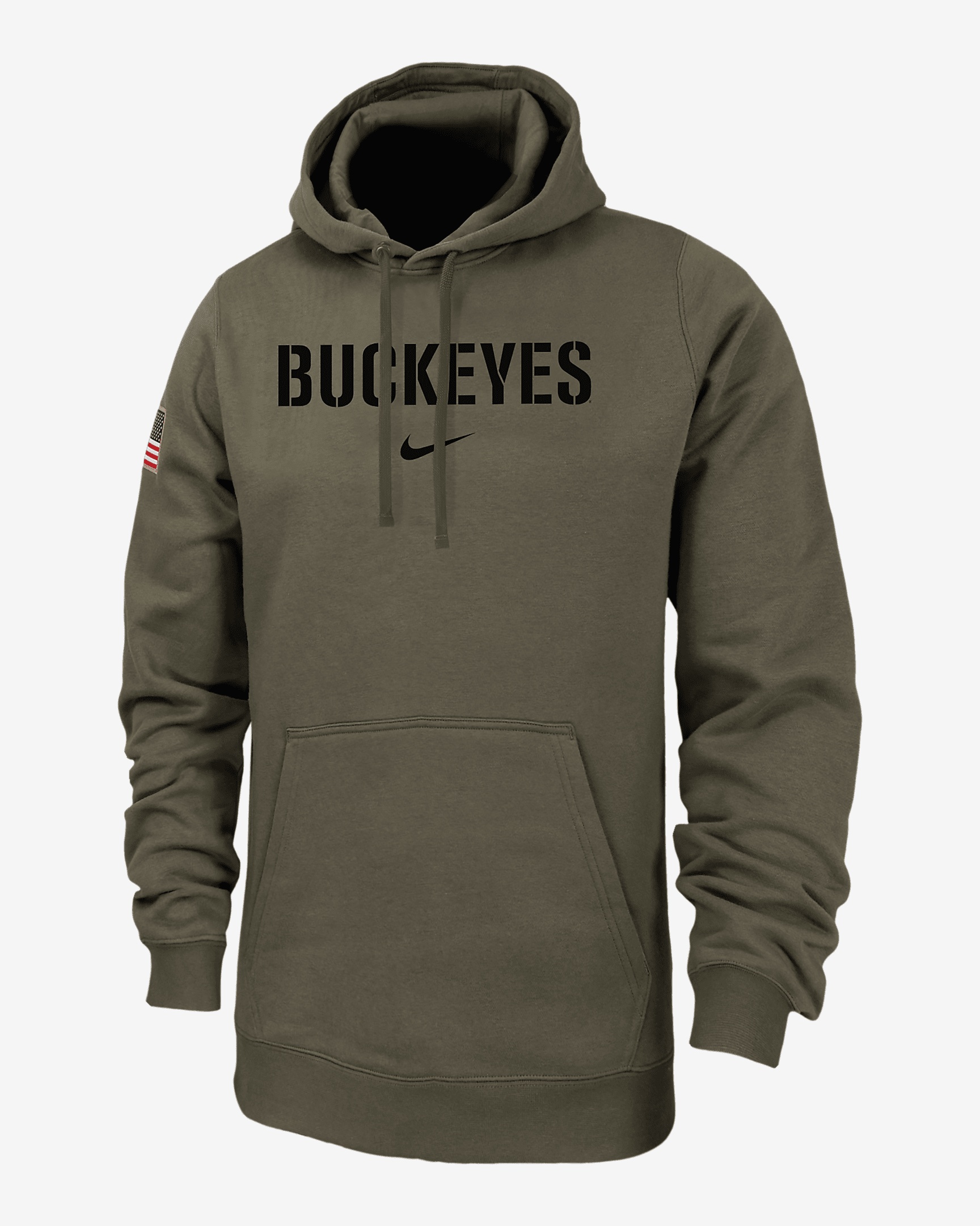 Ohio State Club Fleece Nike Men's College Hoodie - 1