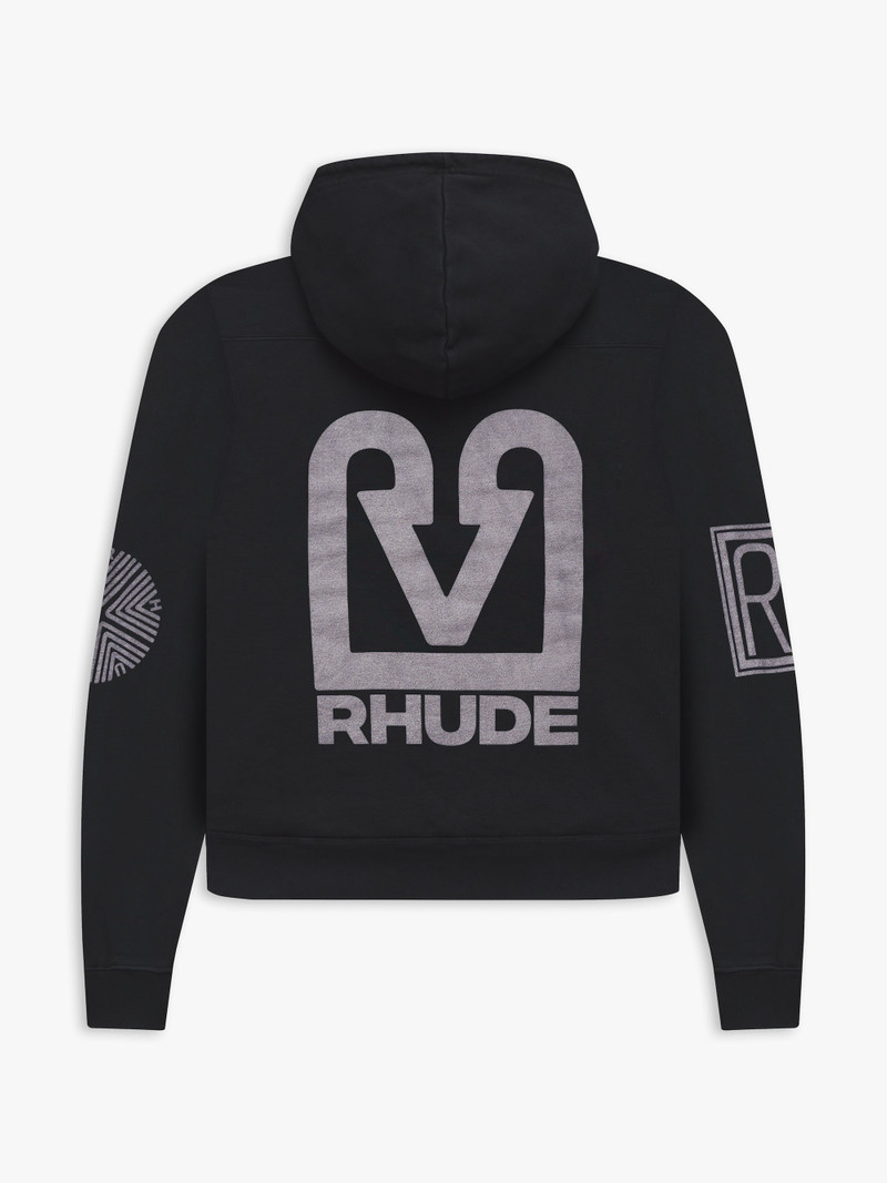 Rhude BANQUE DE RHUDE HOODIE outlook