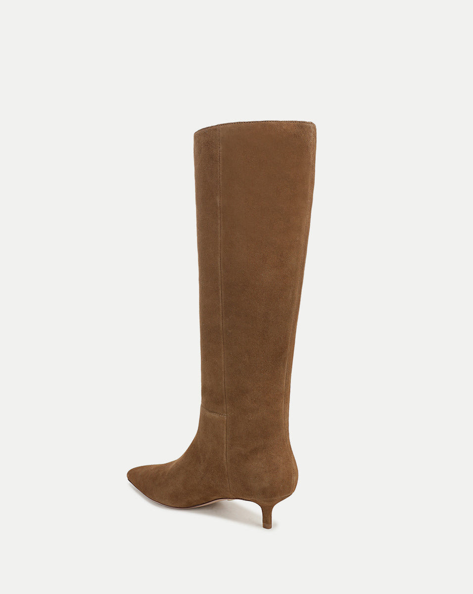 LISA SUEDE TALL BOOT - 4
