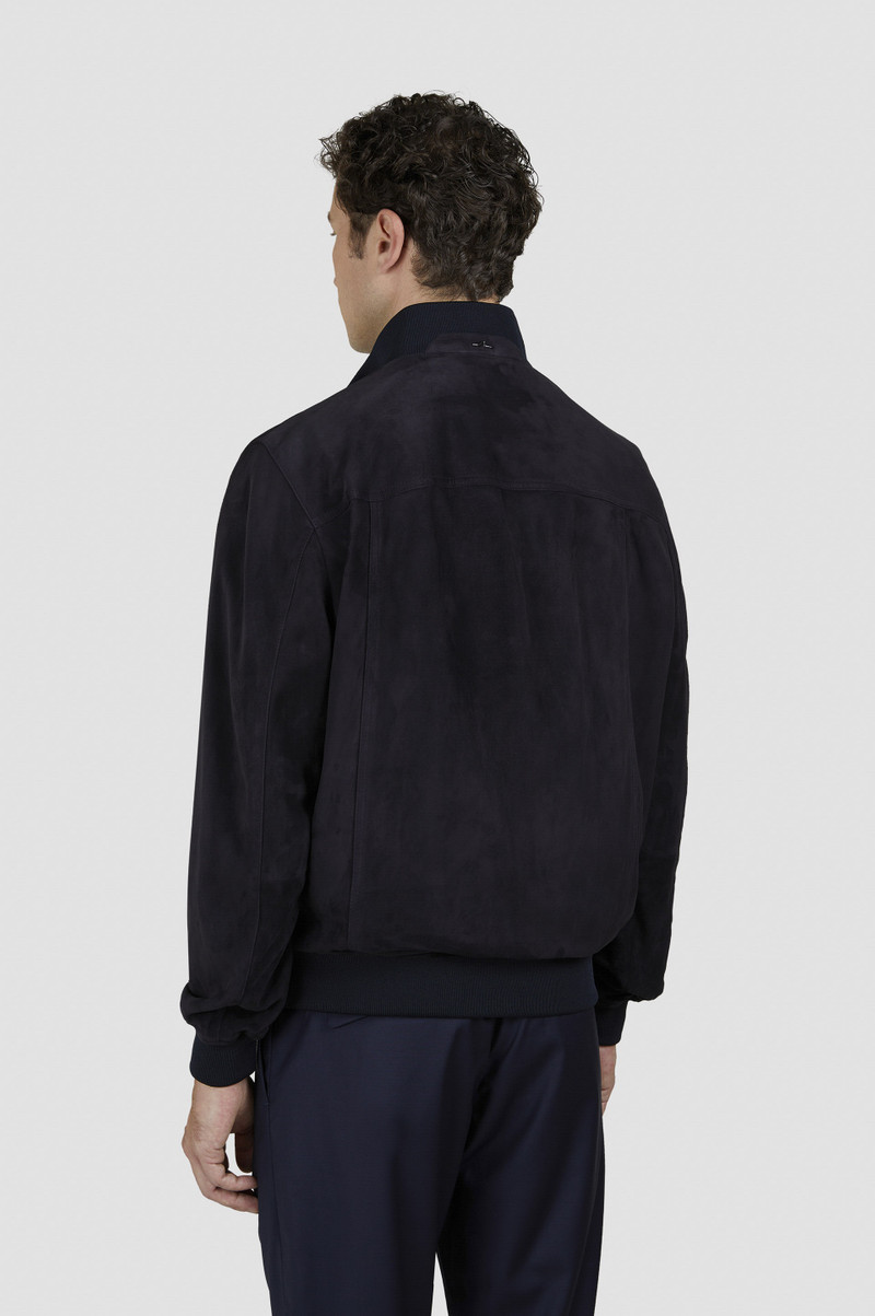 AQUALEATHER SUEDE BOMBER 3