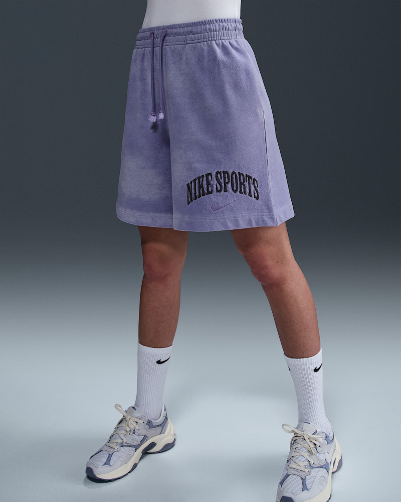Nike Nike Sportswear Phoenix Fleece Women's High-Waisted French Terry Shorts outlook